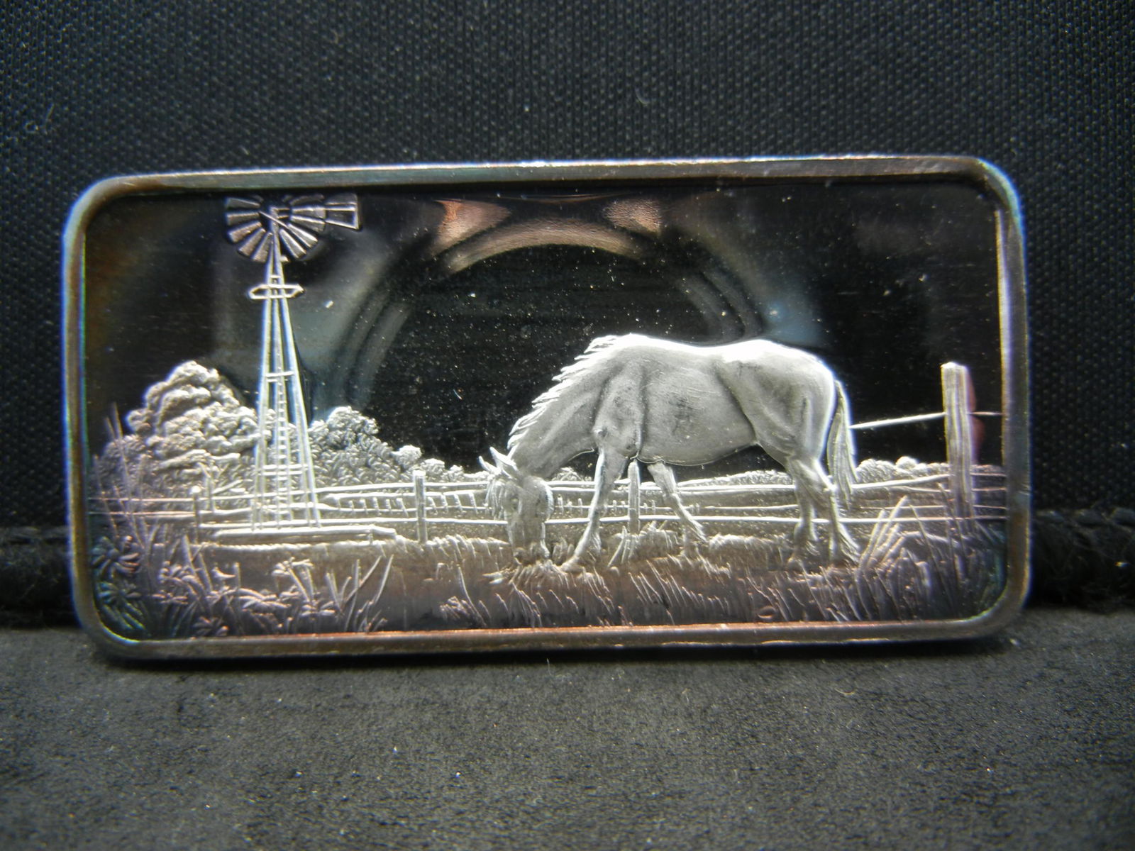 America The Beautiful  1 oz Silver Art bar .999 (1 of 2)