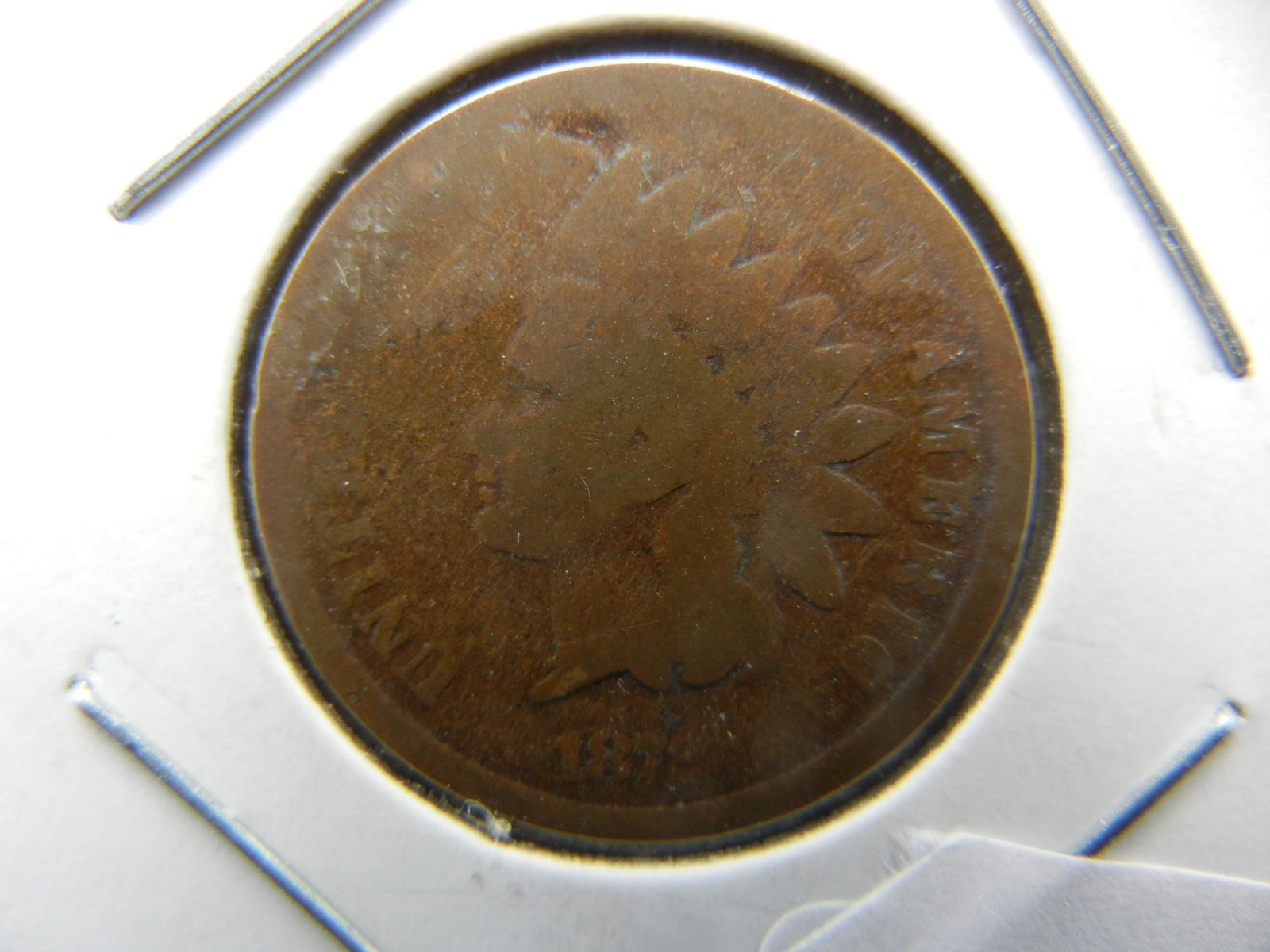 1872 Indian Cent (1 of 3)