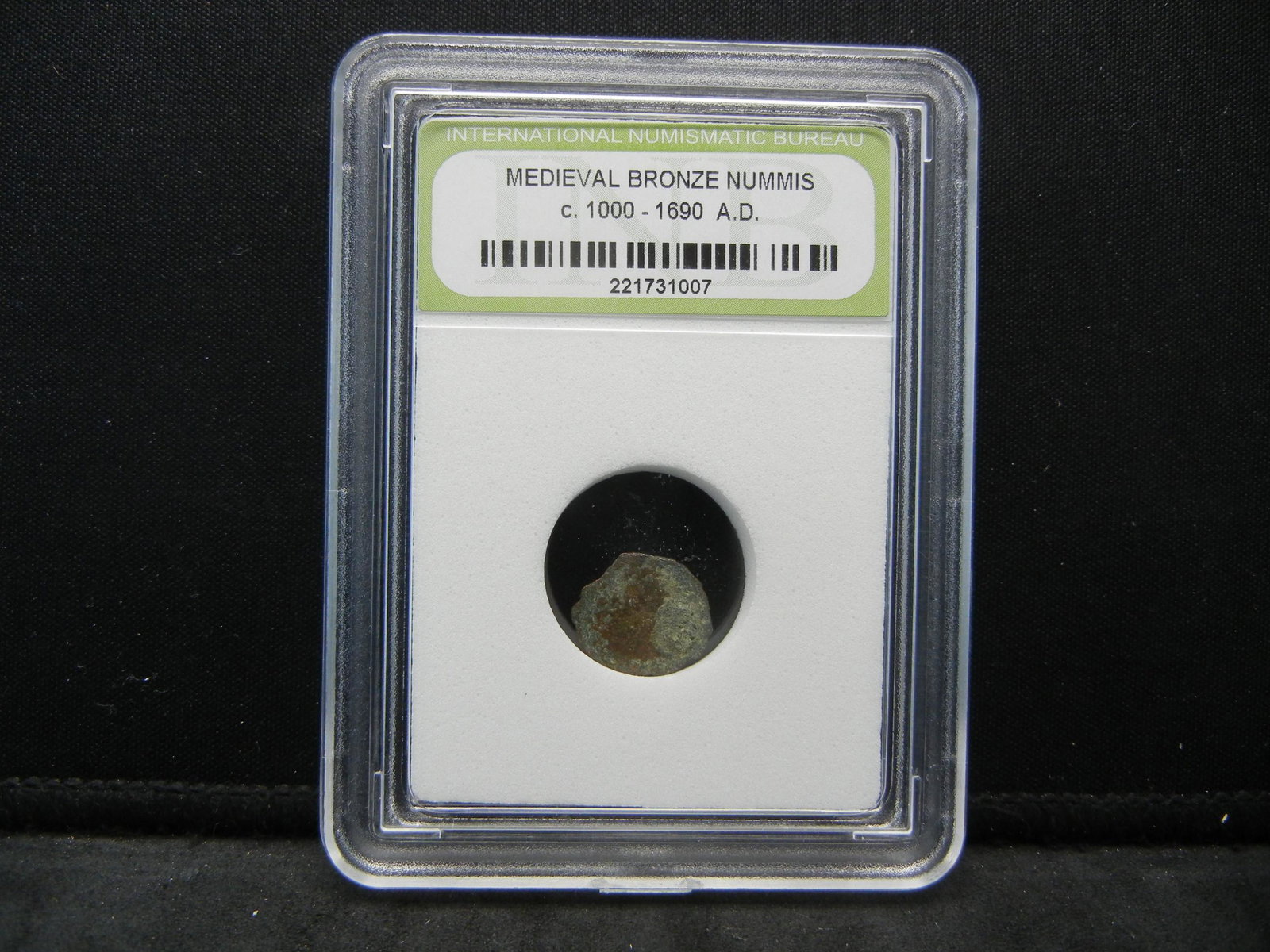 INB Medieval Bronze Nummis: INB Medieval Bronze Nummis