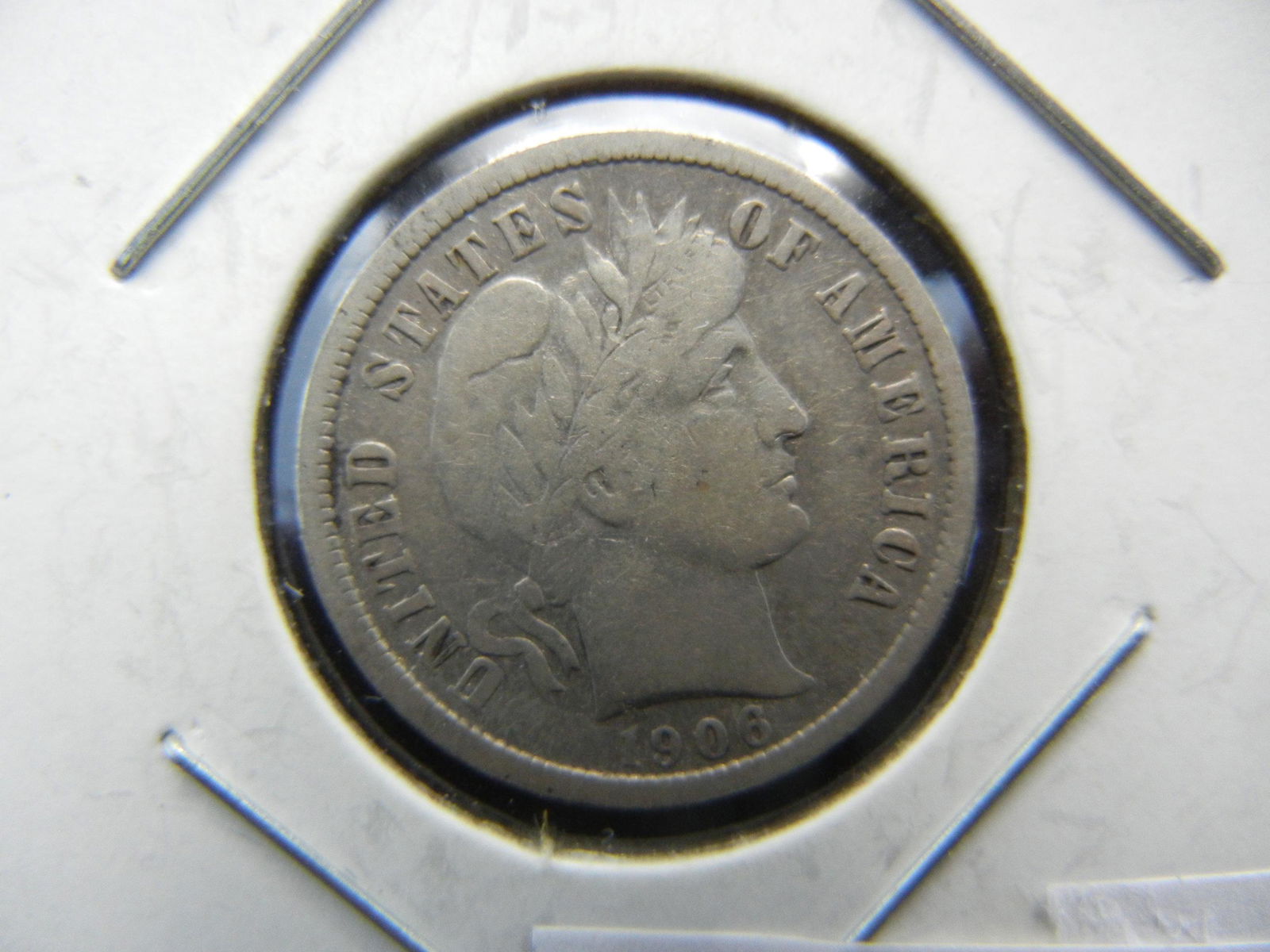 1906 Barber Dime (1 of 3)