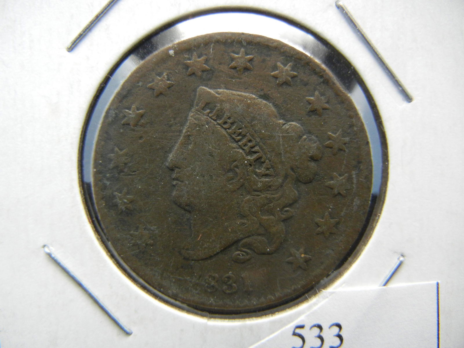 1831 Large Cent (1 of 3)