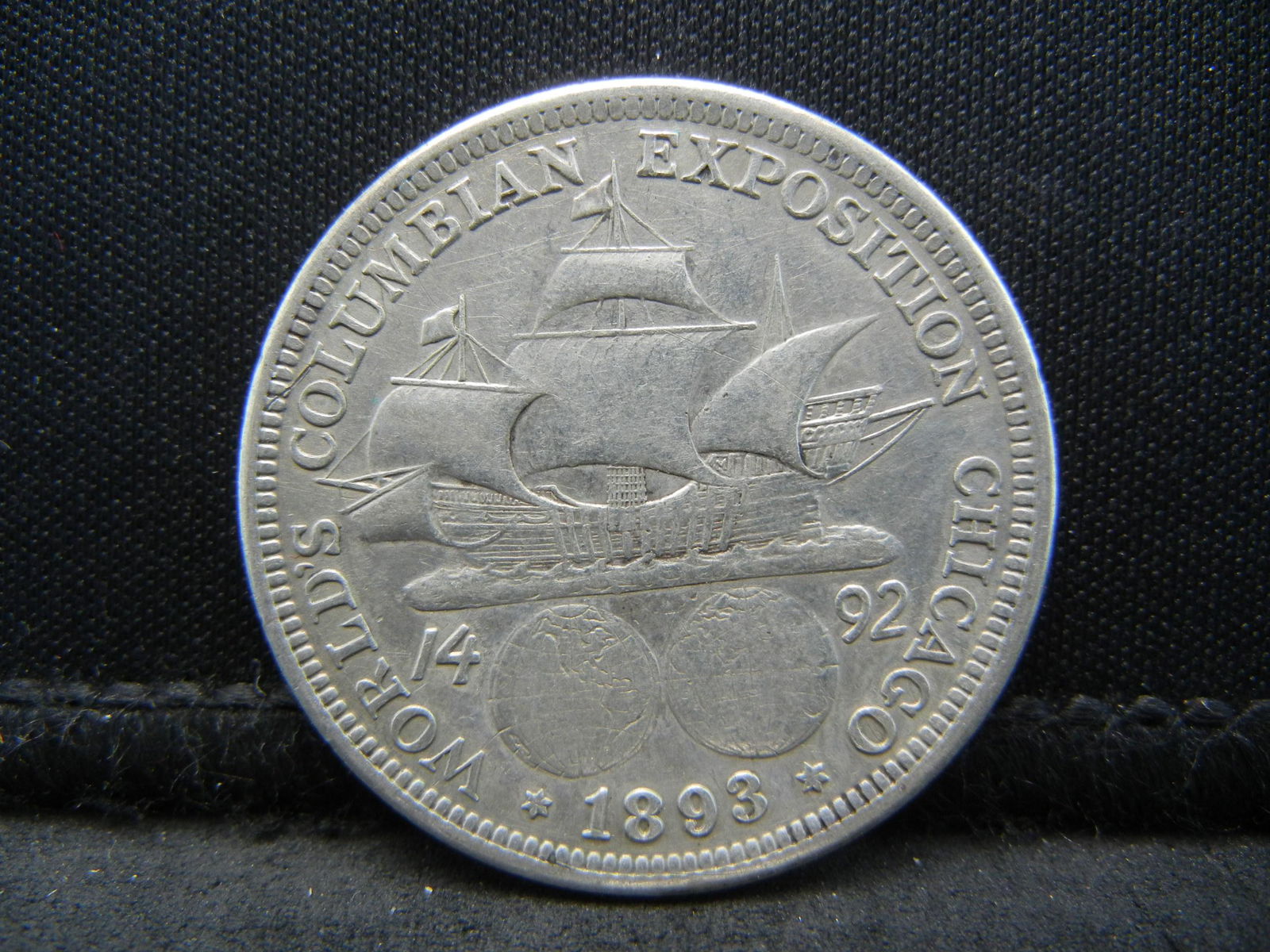 1893 Columbian Half Dollar Commem (1 of 2)