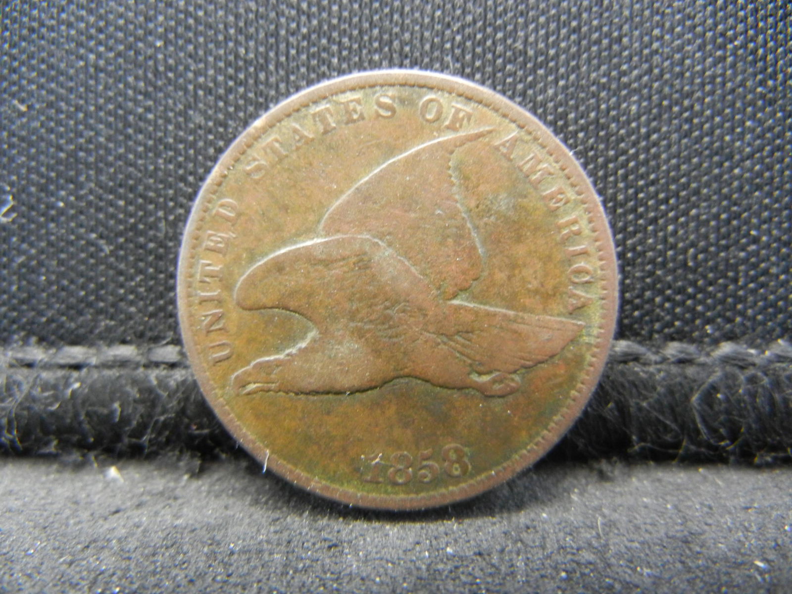 1858 Small Letter Flying Eagle Cent (1 of 2)