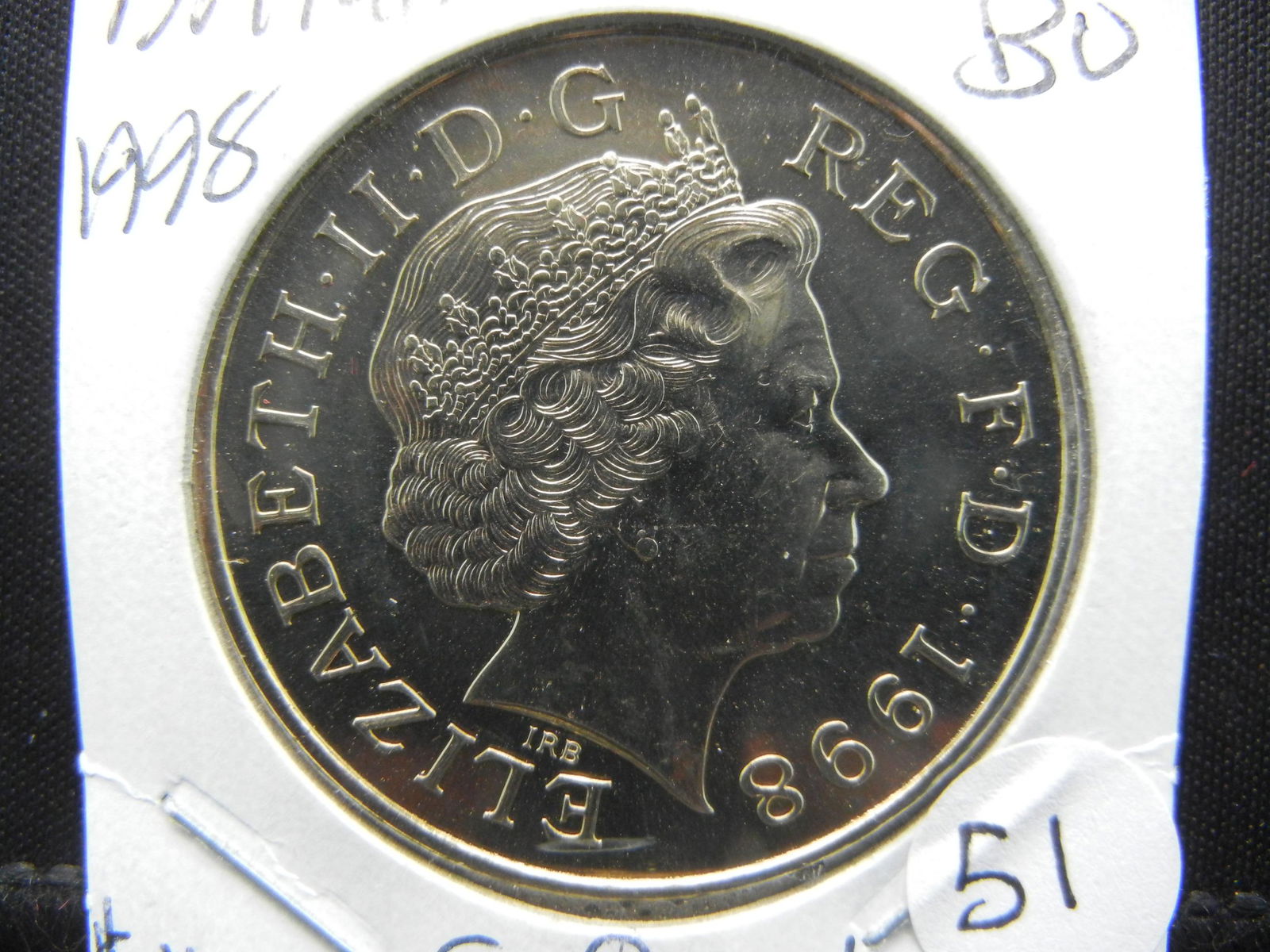 1998 Great Britain Five Pounds (1 of 3)