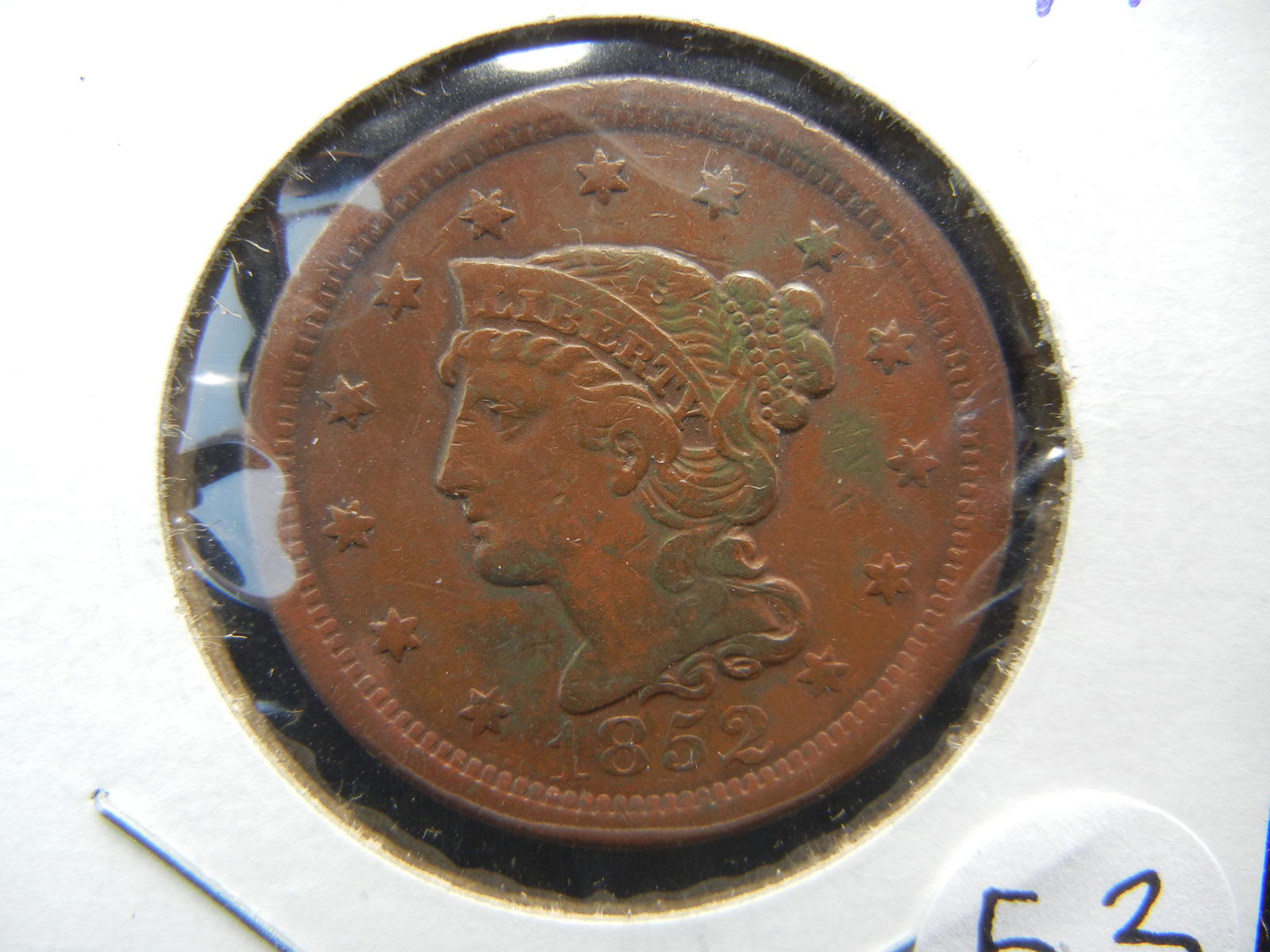 1852 US Large Cent (1 of 3)