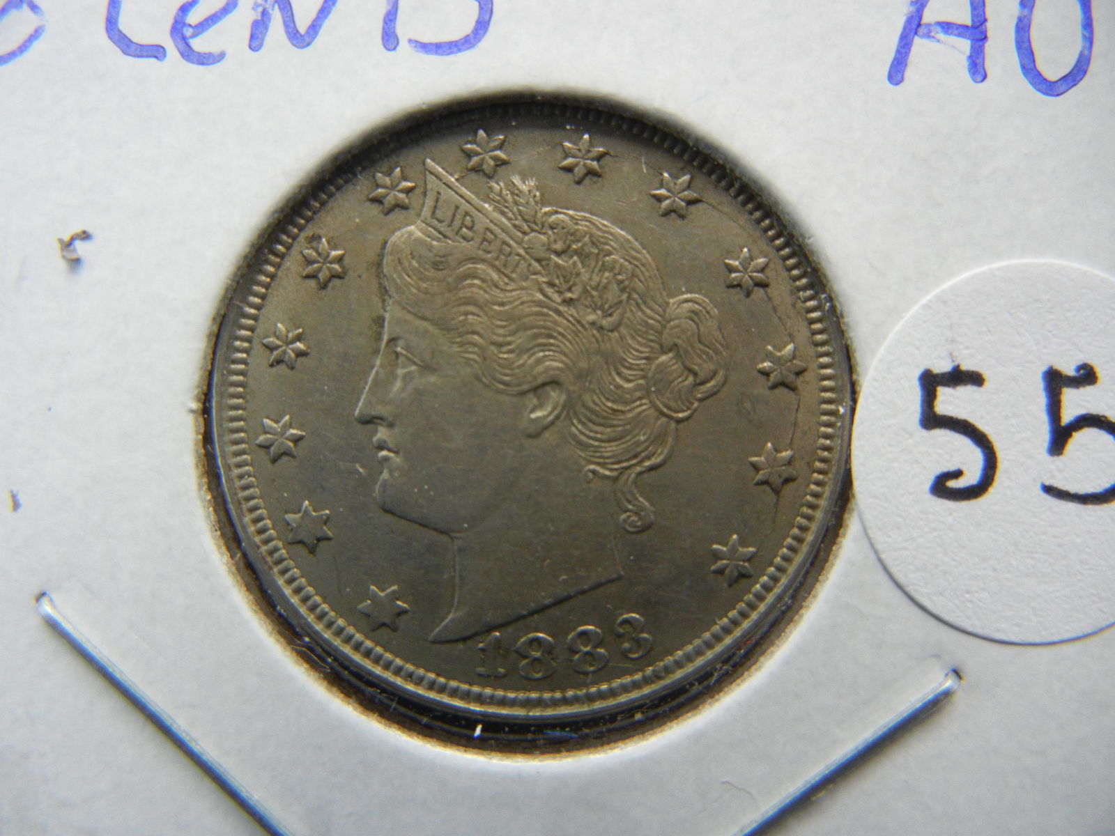1883 V Nickel No Cents (1 of 3)