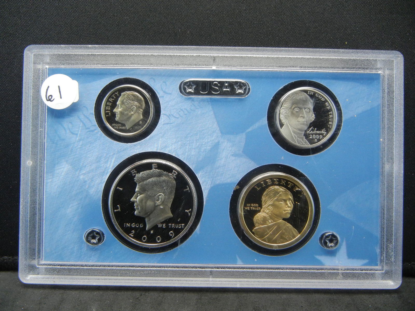 2009 S CLAD four Coin Proof Set (1 of 2)