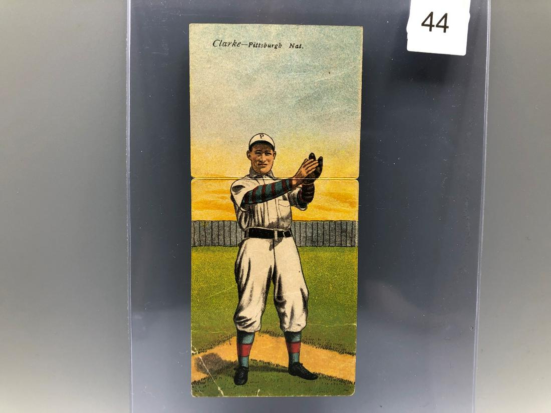 1911 T201 Mecca Double Folder Clarke/Byrne HOF (1 of 2)