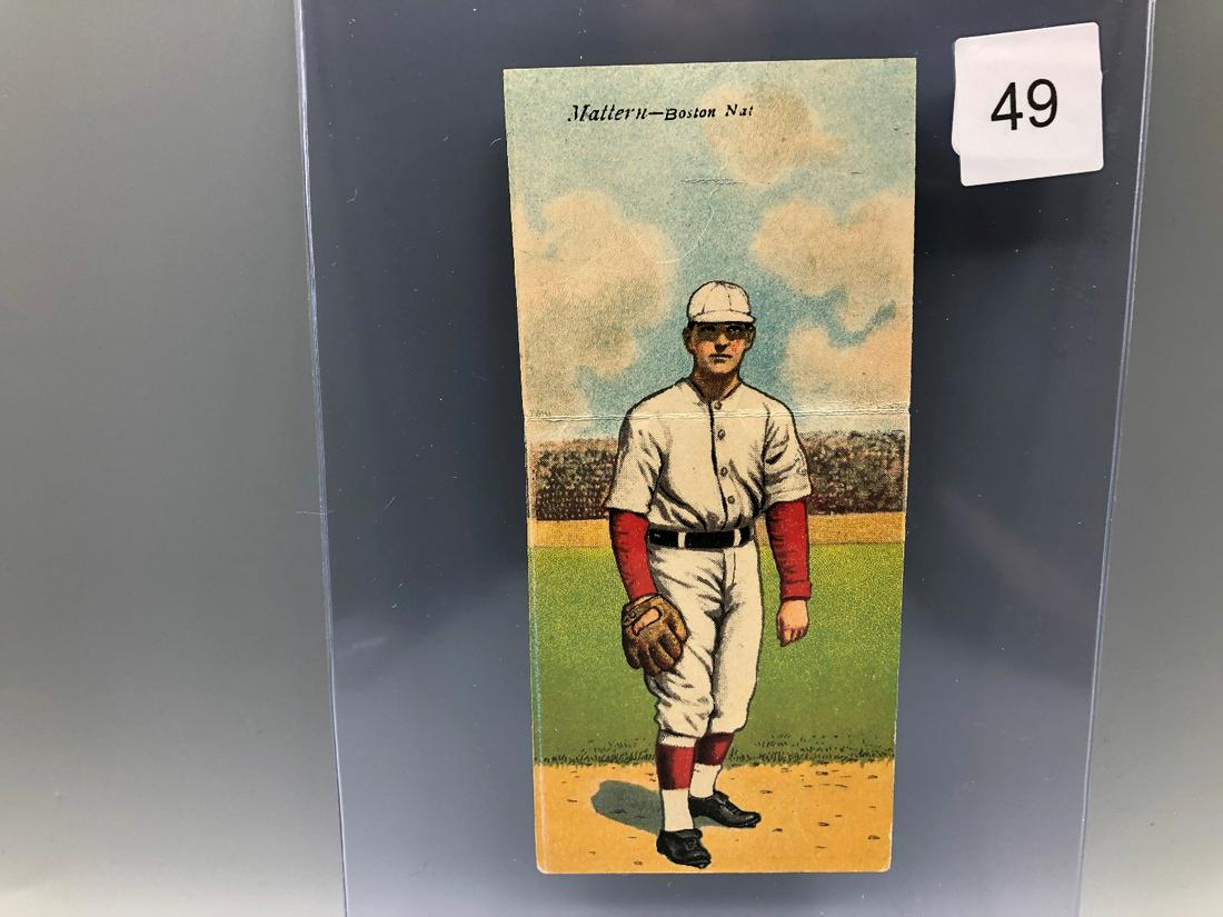 1911 T201 Mecca Double Folder Mattern/Graham (1 of 2)