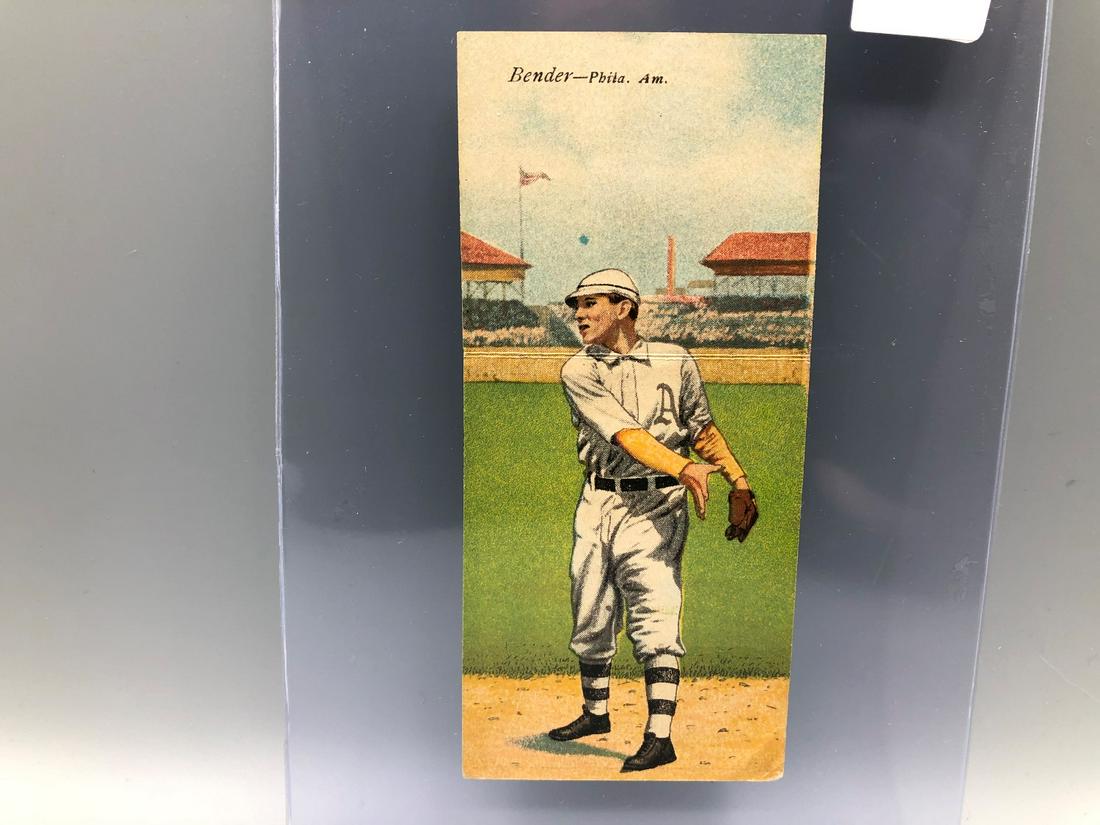 1911 T201 Mecca Double Folder Bender/Oldring HOF (1 of 2)