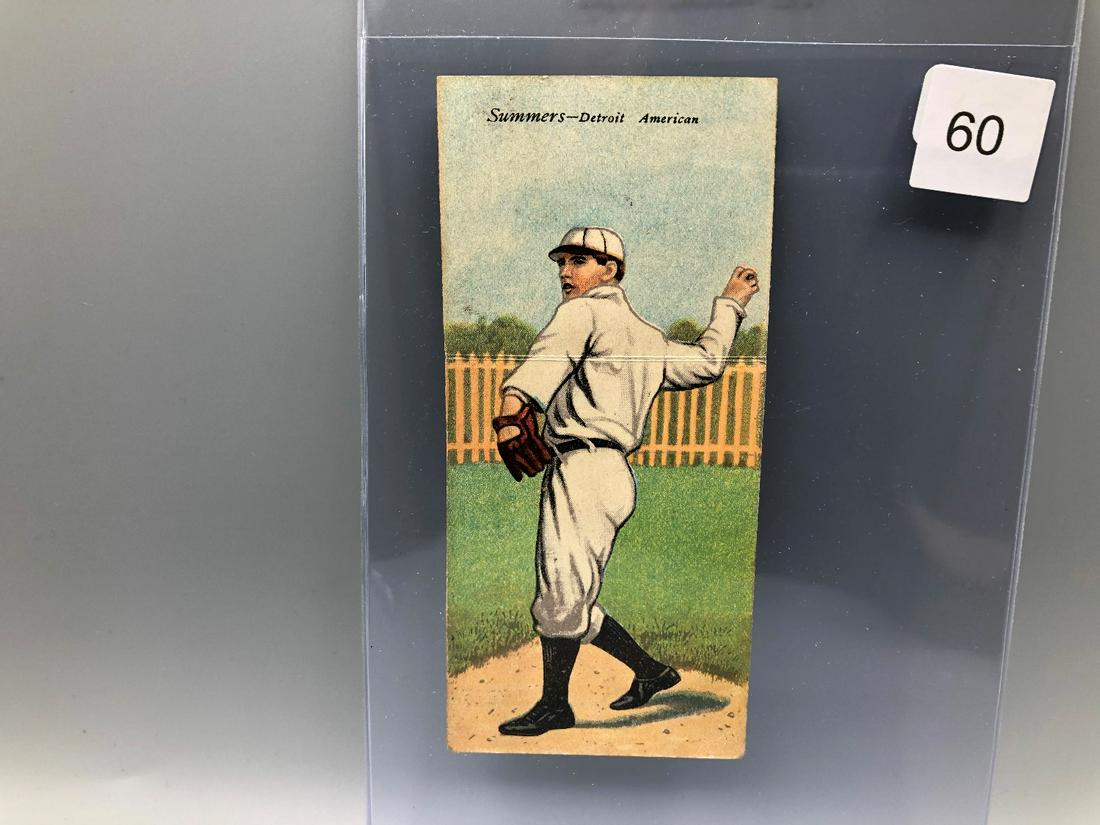 1911 T201 Mecca Double Folder Summers/Jennings HOF (1 of 2)