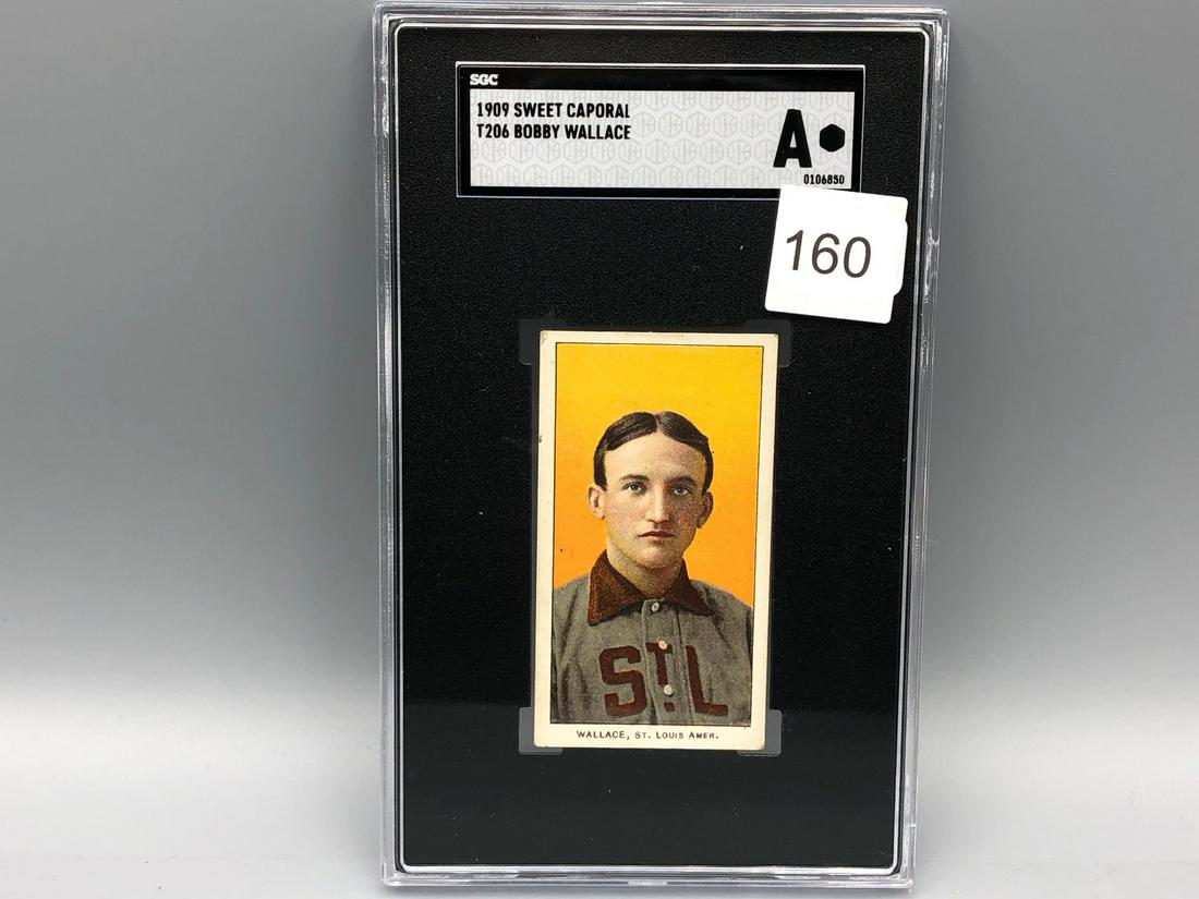 1909-11 T206 Bobby Wallace SGC Authentic  HOF (1 of 4)