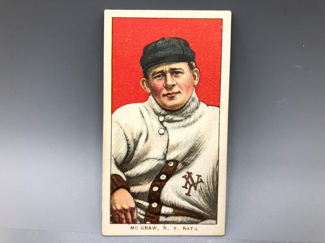 1909-11 T206 John McGraw HOF (1 of 2)