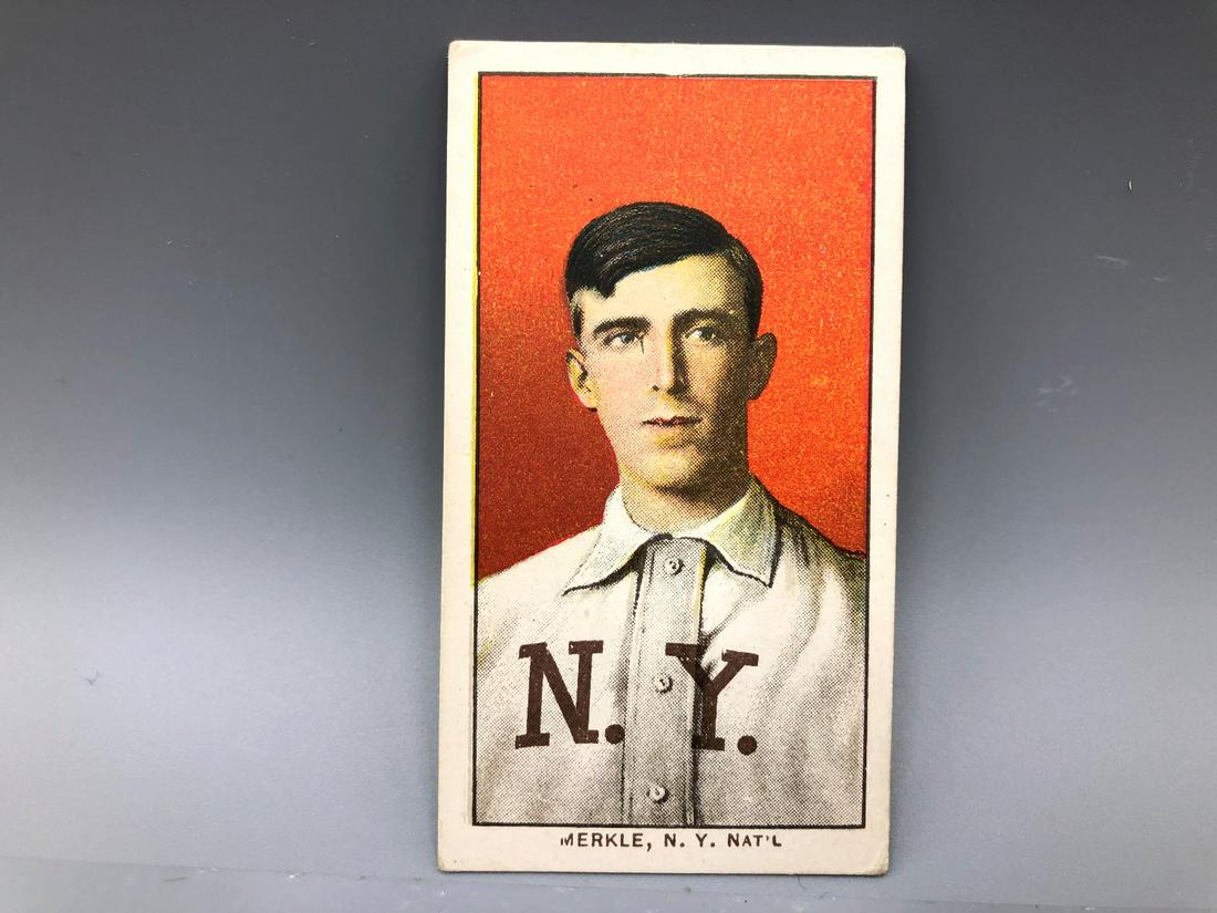 1909-11 T206 Fred Merkle (1 of 2)