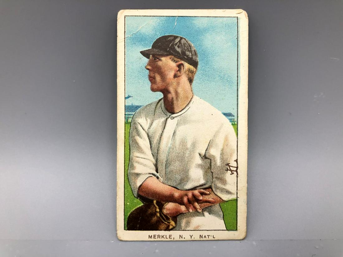 1909-11 T206 Fred Merkle (1 of 2)