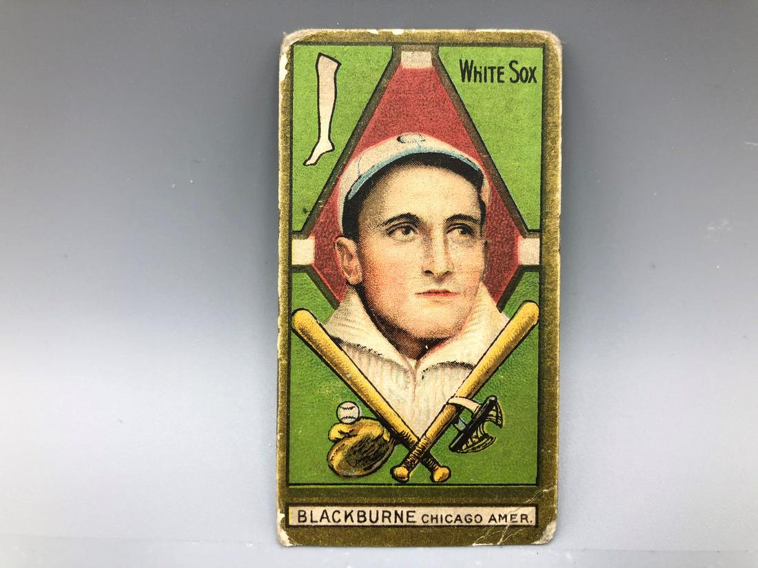 1911 T205 Russell Blackburne Cycle Back (1 of 2)