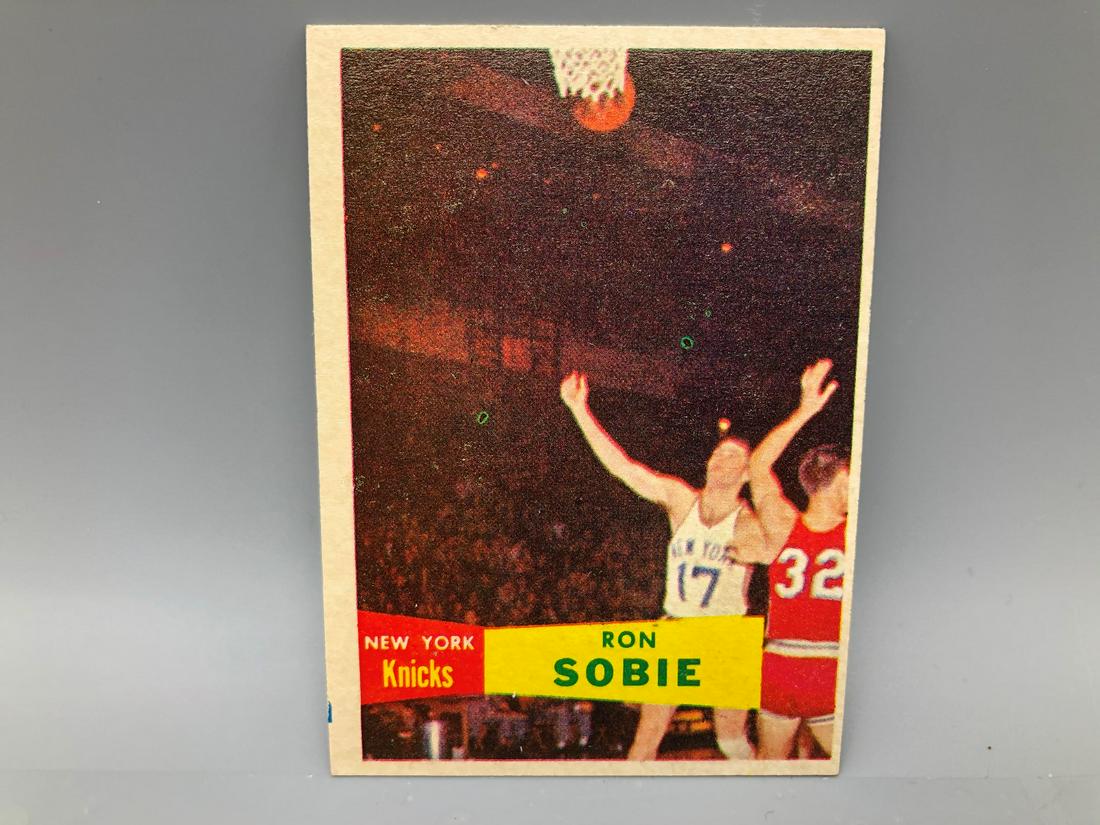 1957 Topps Ron Sobie #69 Short Print: 1957 Topps Ron Sobie #69 Short Print