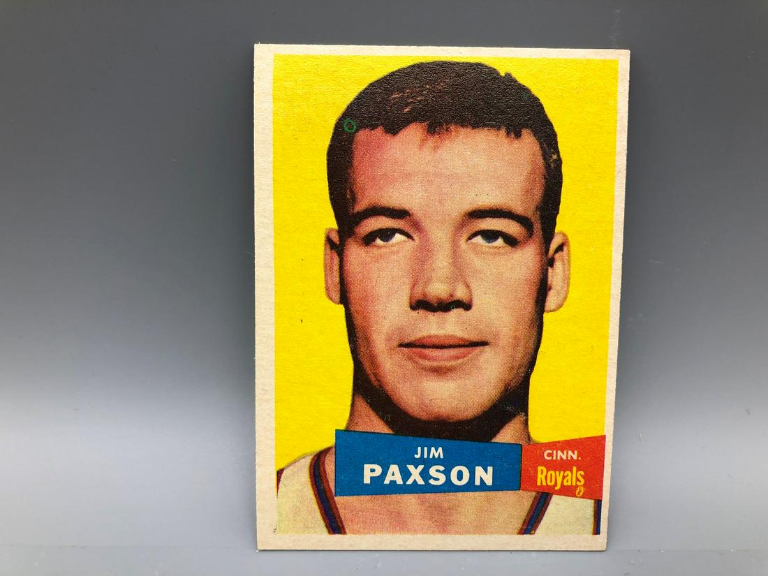 1957 Topps Jim Paxson #73 Rookie (1 of 2)