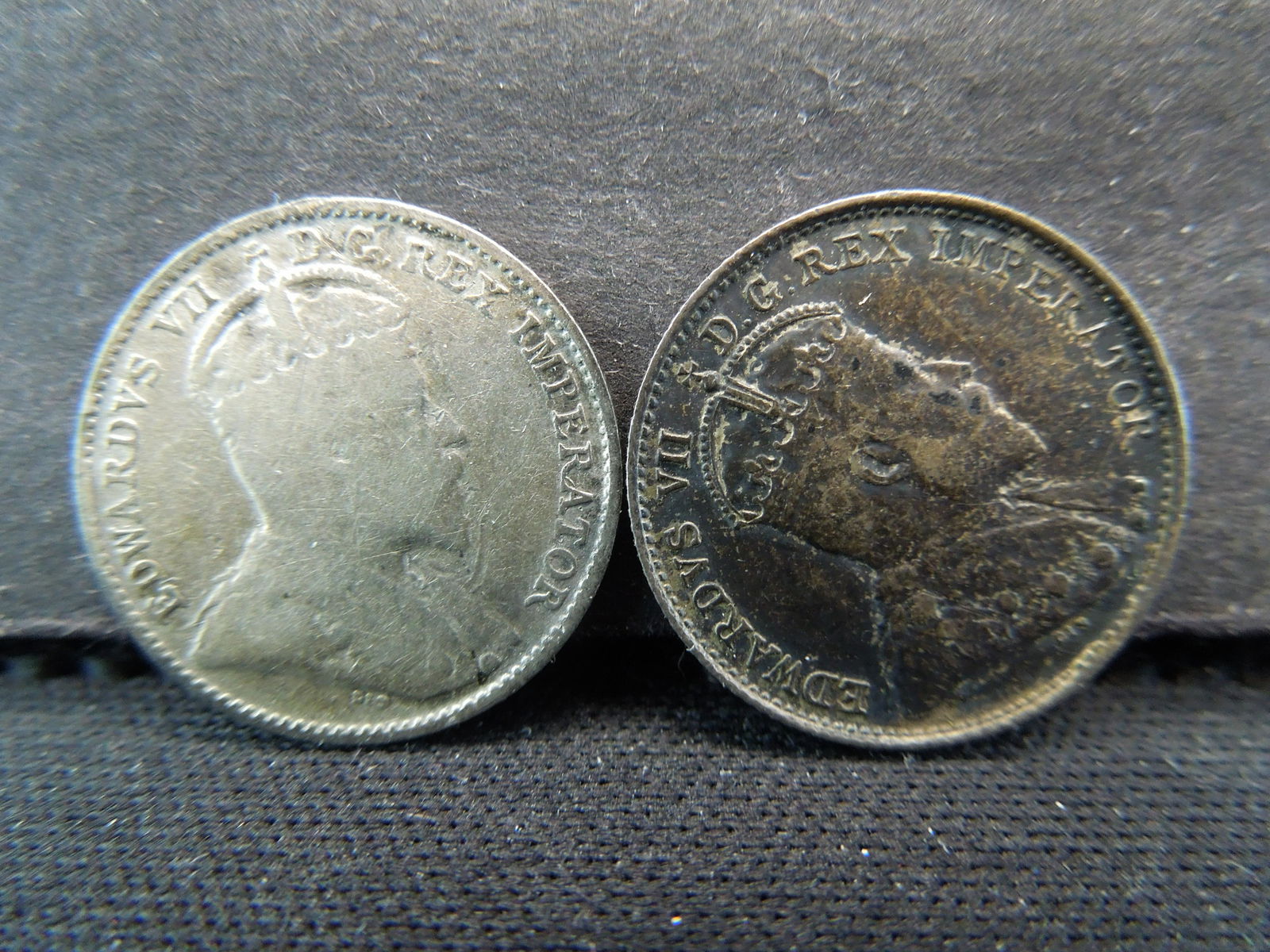 1903 & 1903-H Canada 5 Cents - .925 Silver (1 of 2)