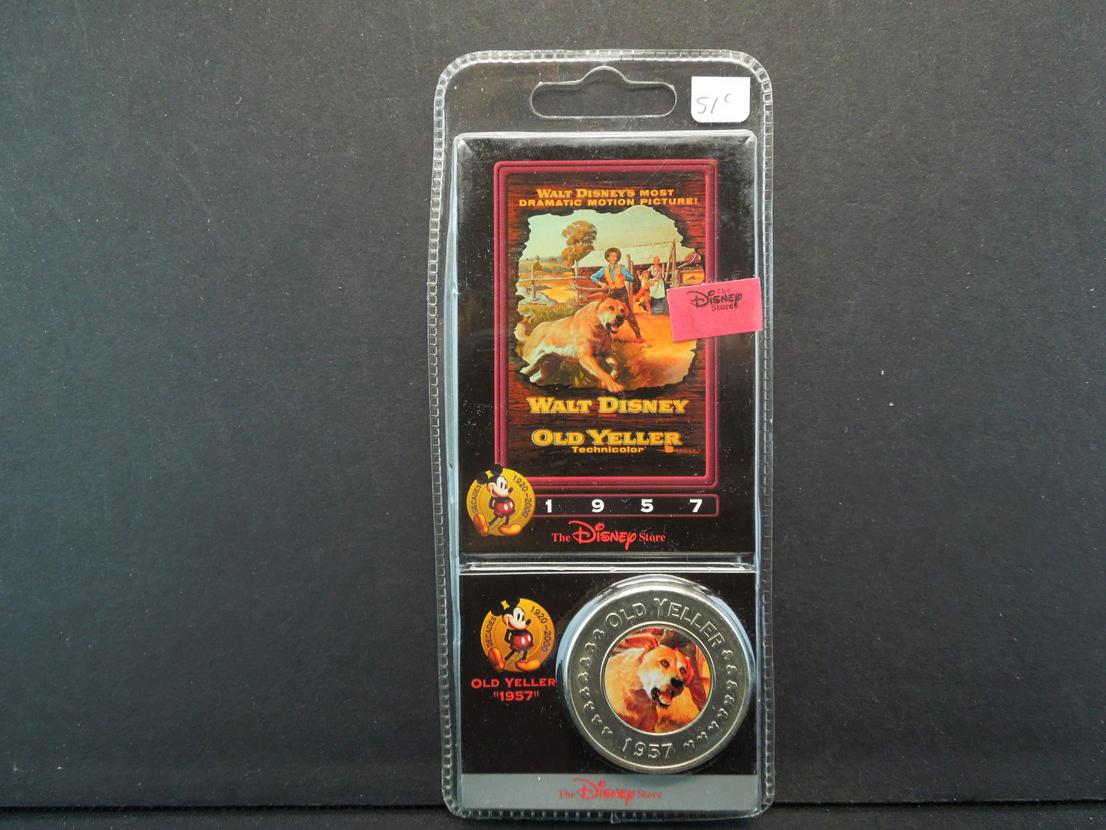 DISNEY'S (OLD YELLER/1957), BRAND NEW IN PLASTIC CASE (1 of 4)