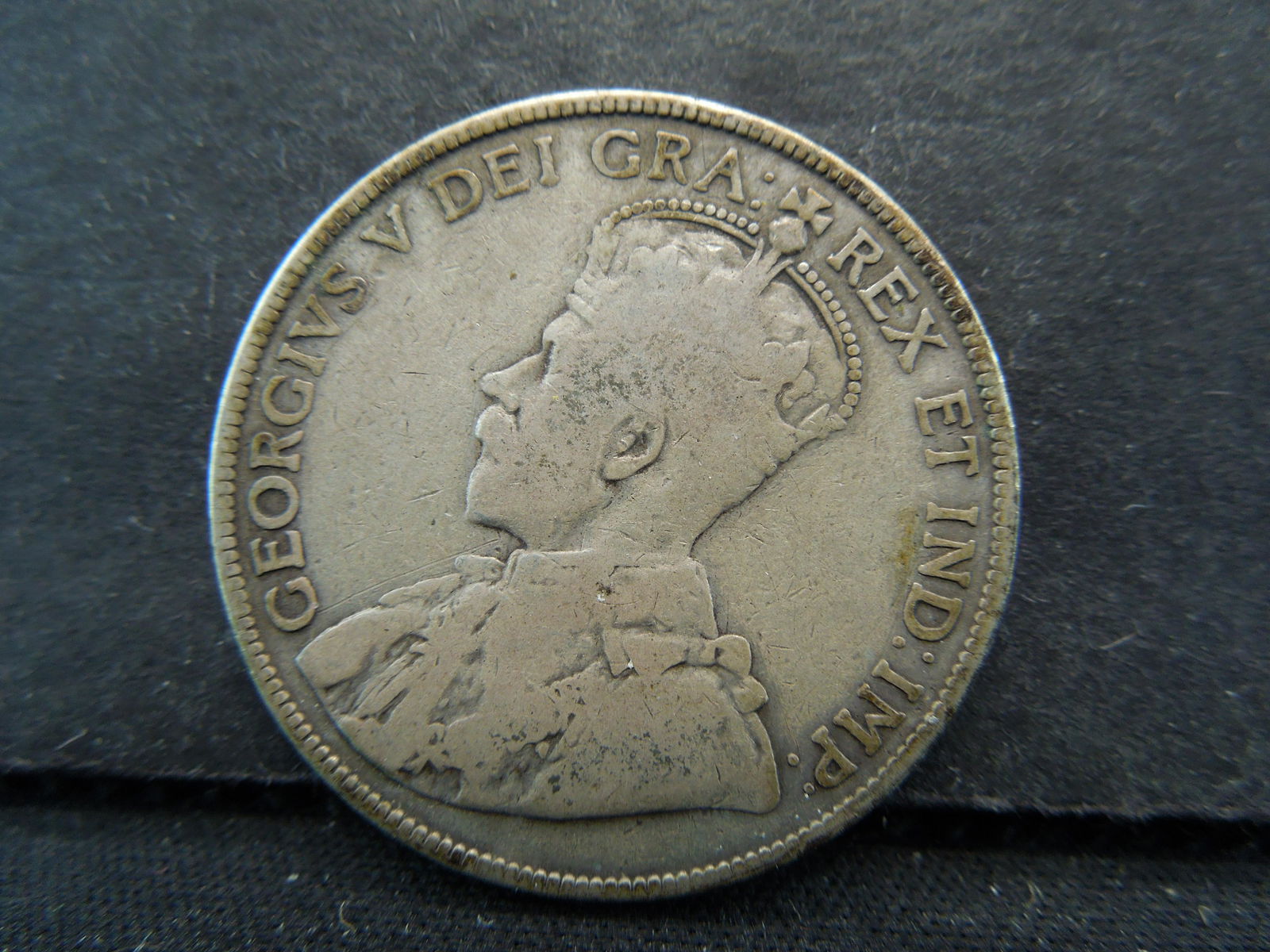 1912 Canada Fifty Cents Low Mintage (1 of 2)