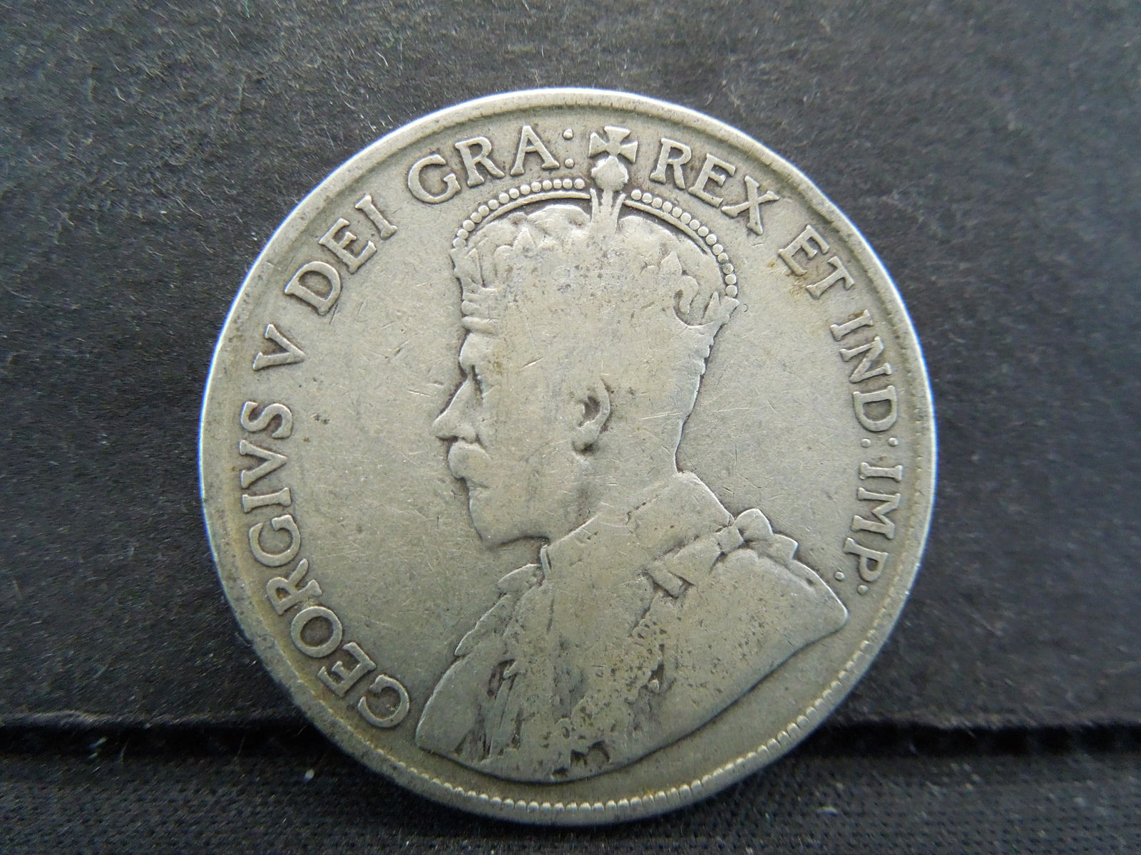 1917 Silver Canada Fifty Cents (1 of 2)