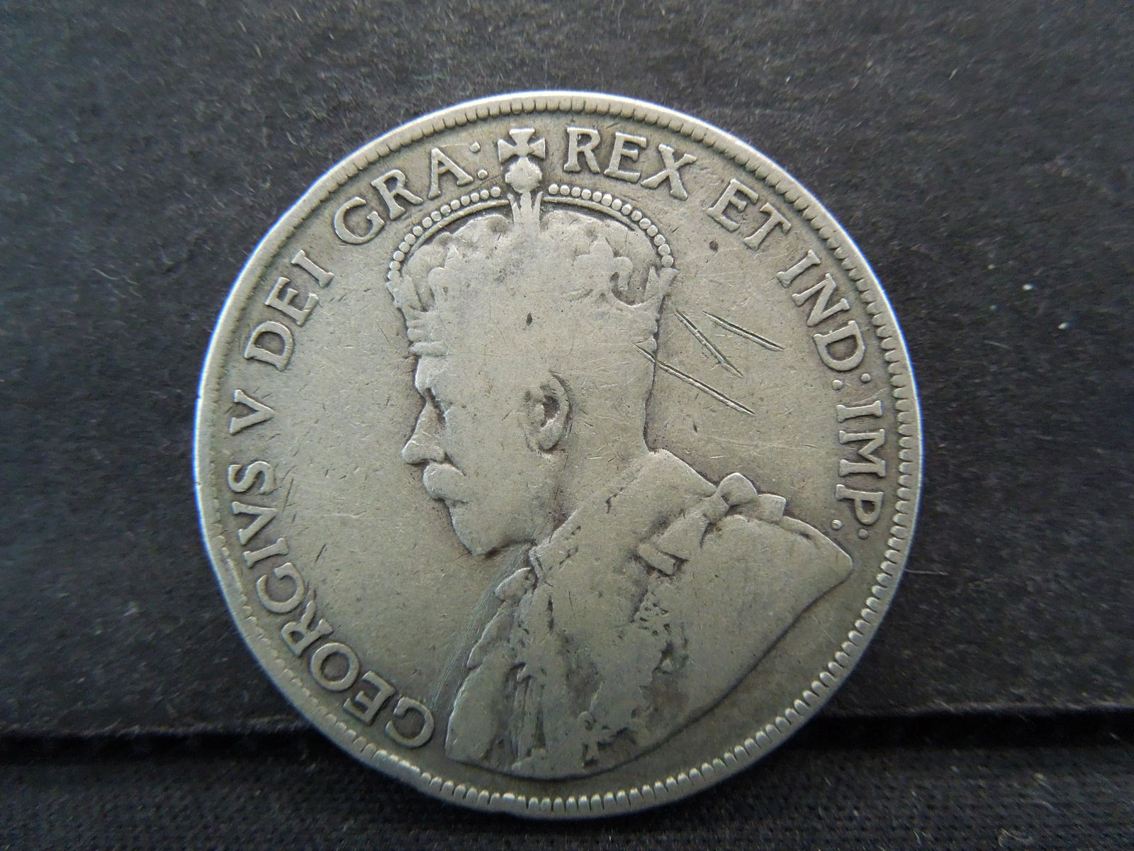 1918 Silver Canada Fifty Cents (1 of 2)