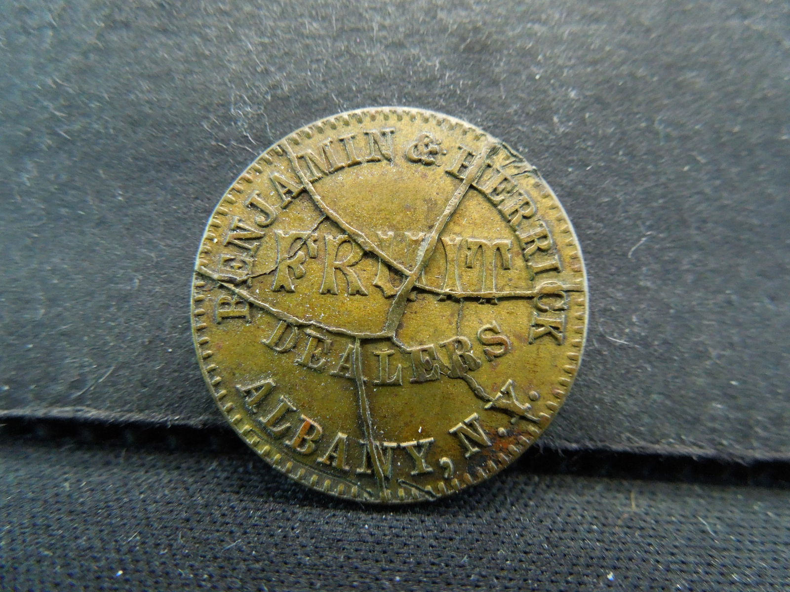 High grade 1863 Civil War Token Union Forever (1 of 2)