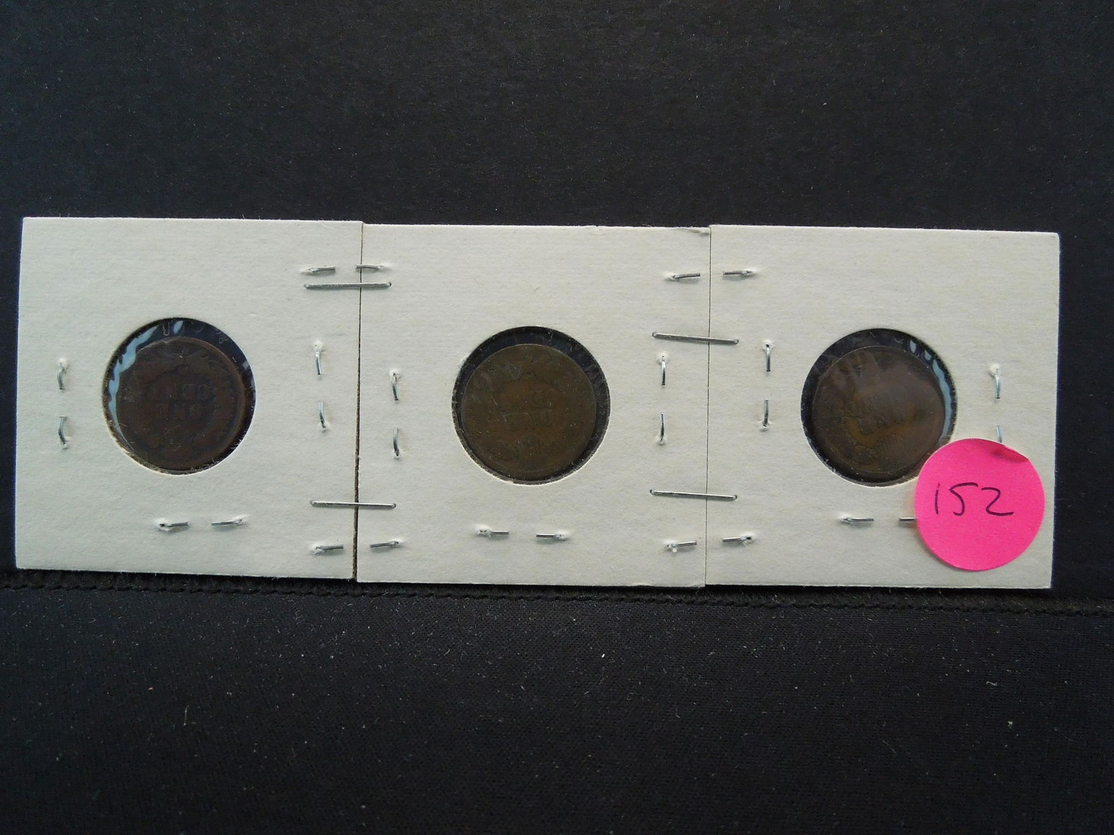 1880, 1883, 1886 Indian Cents (1 of 7)