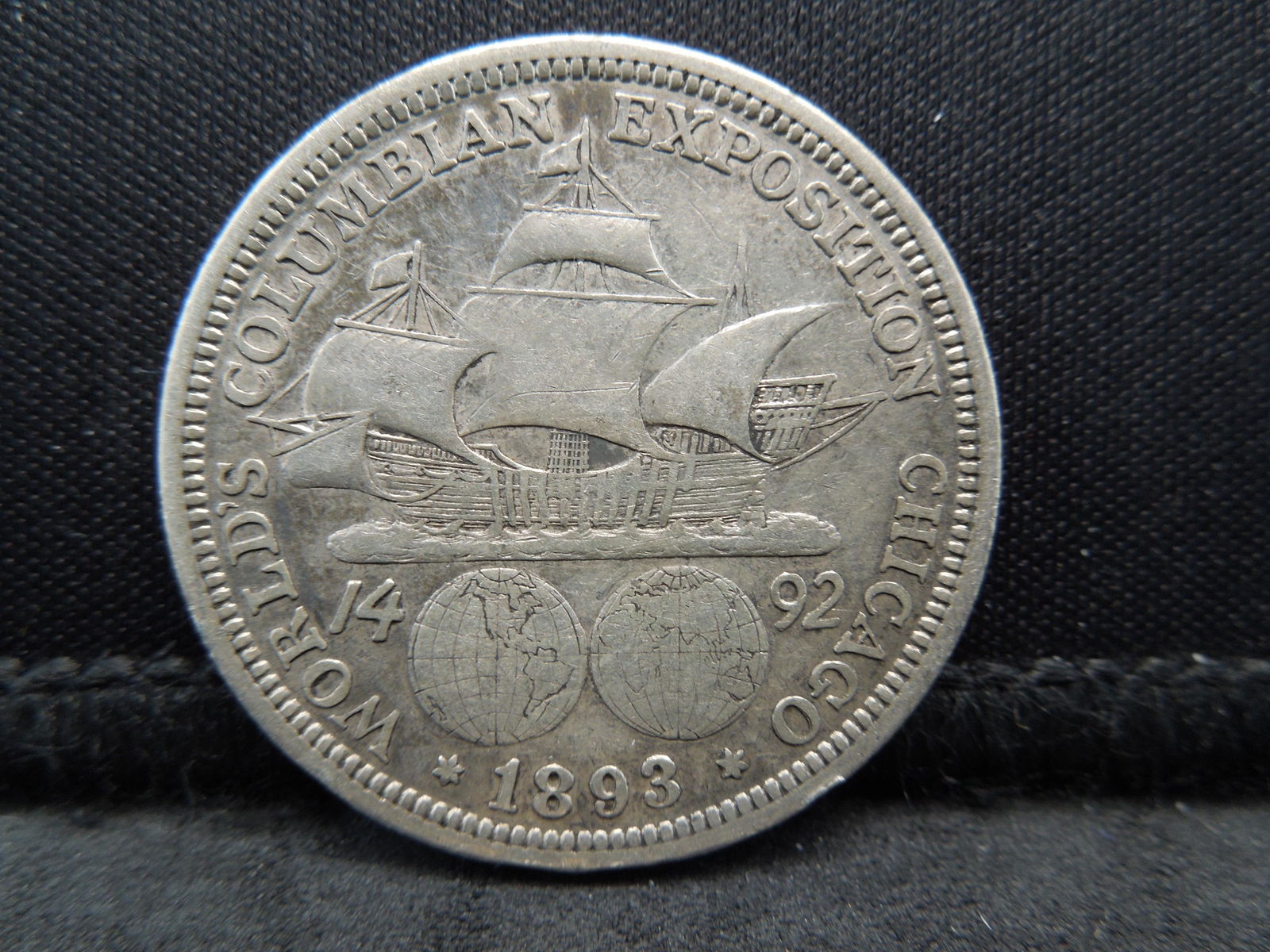 1893 Columbian Half Dollar Commem (1 of 2)