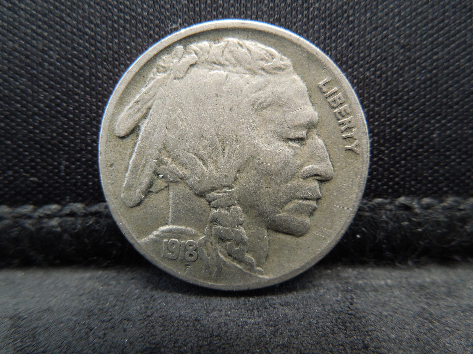 1918 D Buffalo Nickel Key Date VF (1 of 2)