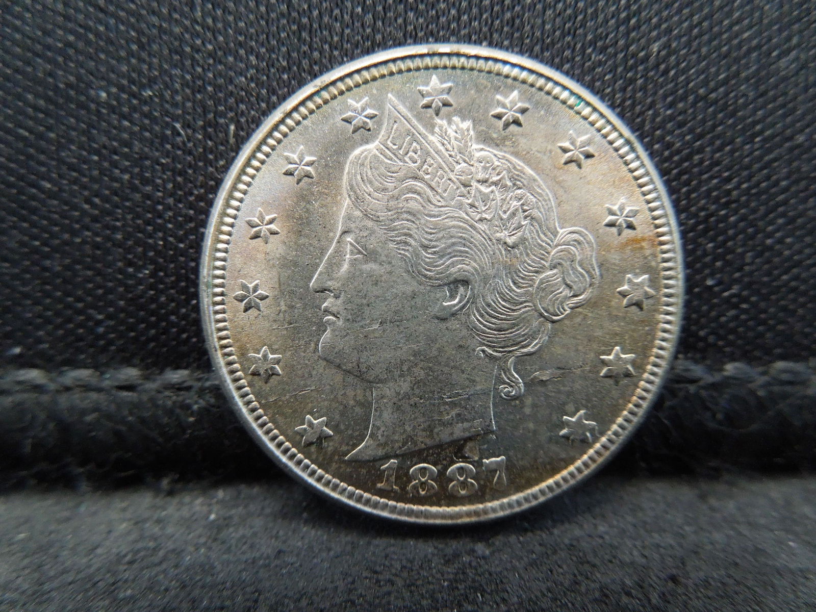 1887 Liberty Nickel CH BU++ Nice Also Has Lamination (1 of 2)
