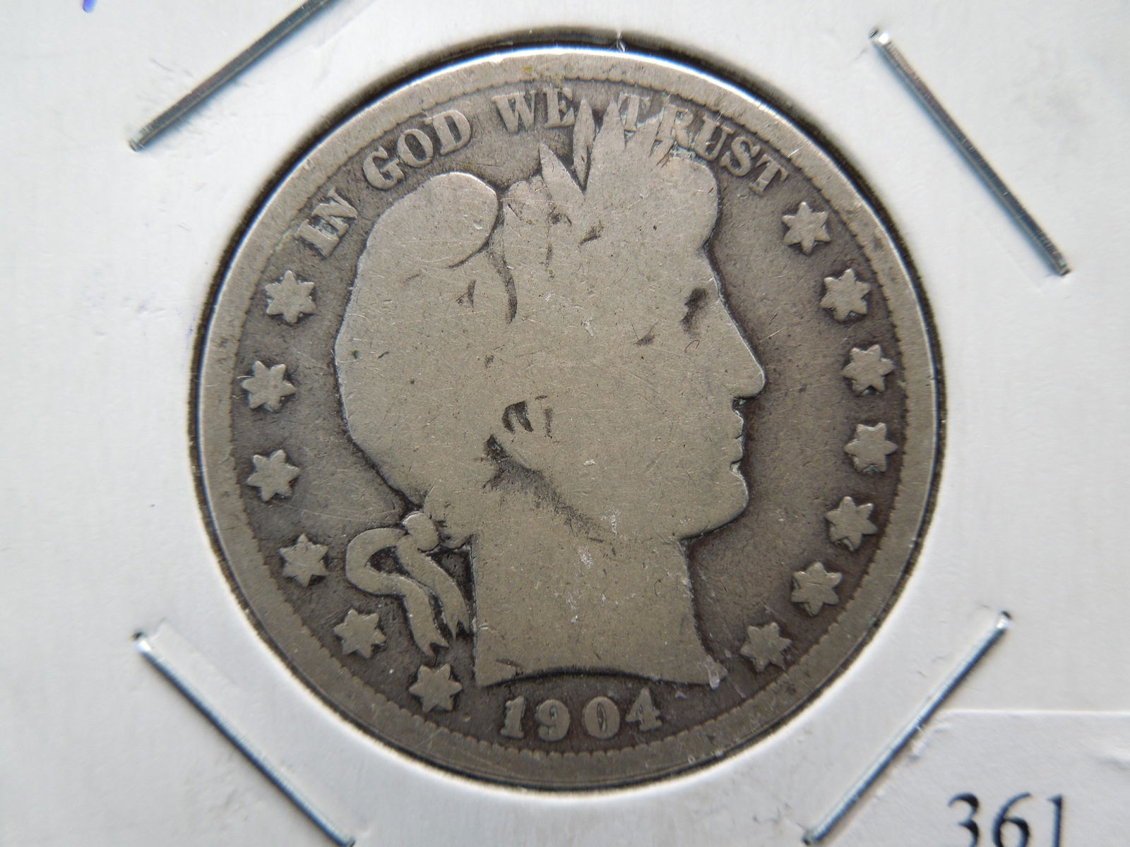 1904 Barber Half Dollar (1 of 3)