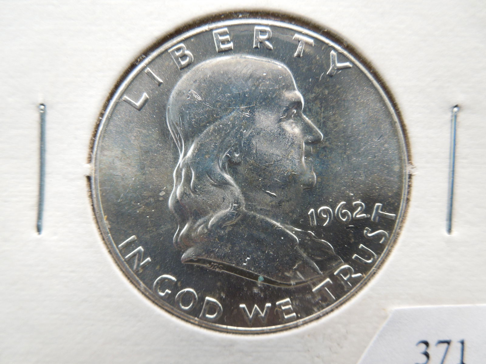 1962 Franklin Half Dollar CH BU (1 of 3)
