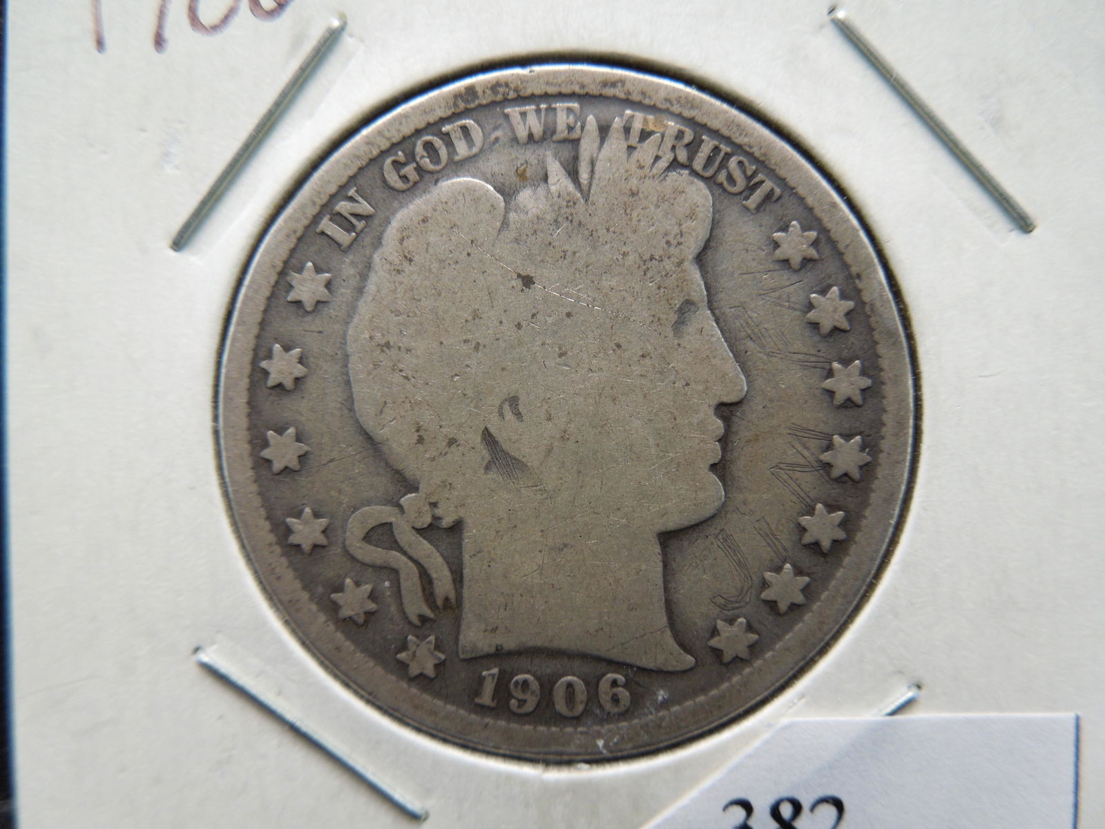 1906 O Barber Half Dollar (1 of 3)