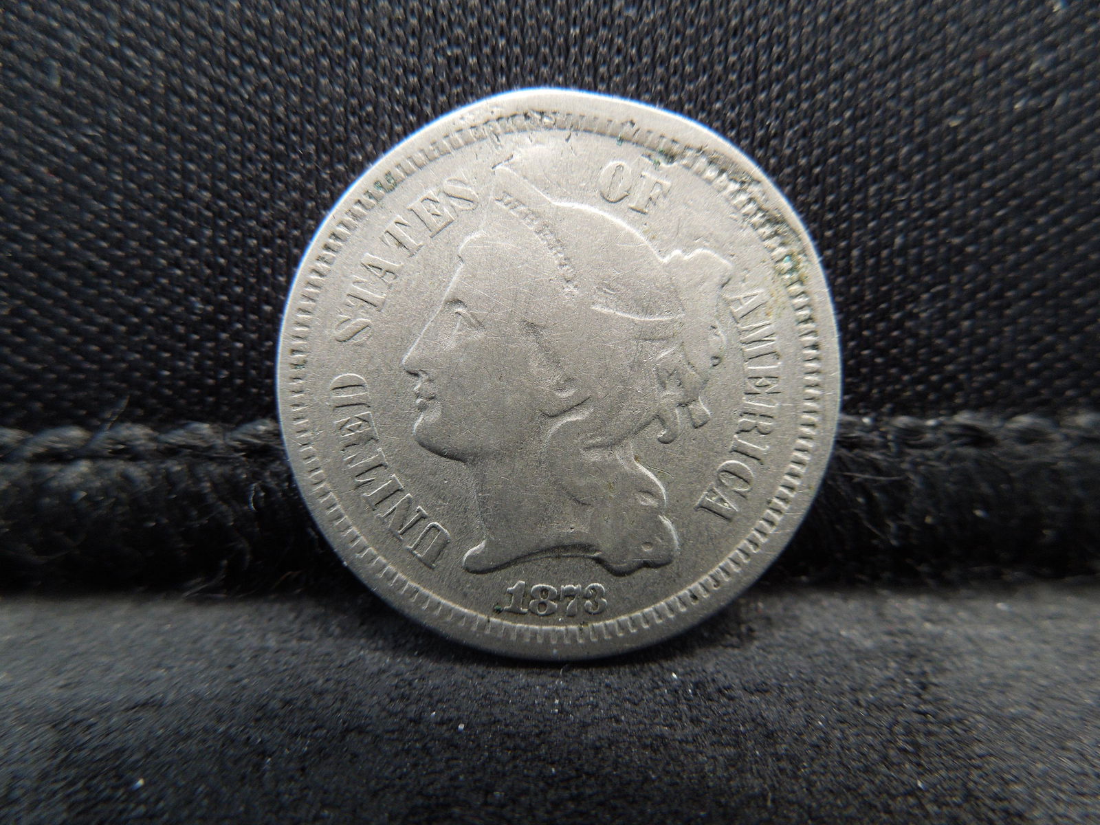 1873 Three Cent Nickel (1 of 2)