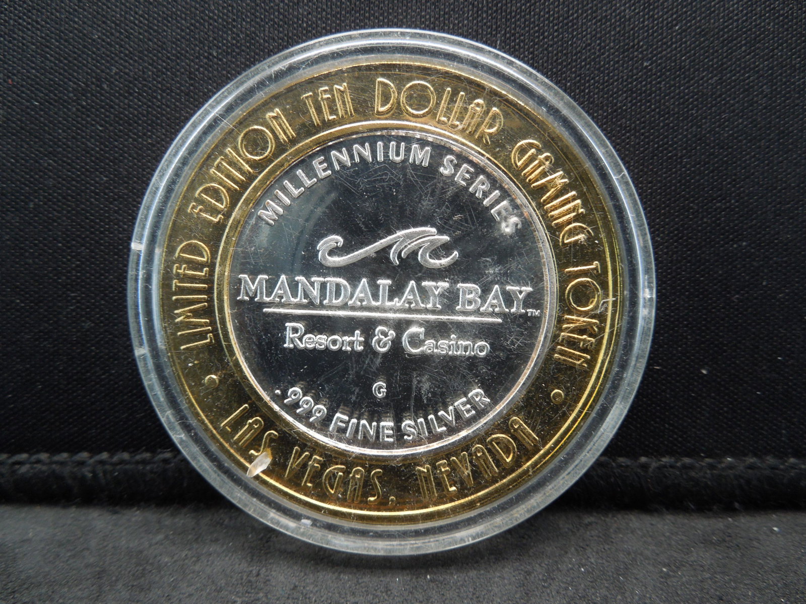 Silver Casino Token Mandalay Bay Las Vegas: Silver Casino Token Mandalay Bay Las Vegas
