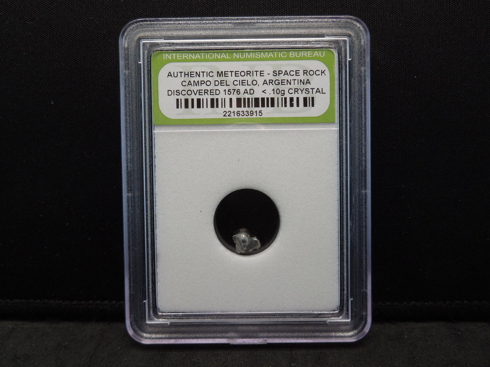 INB Authentic Meteorite Discovered 1576 AD: INB Authentic Meteorite Discovered 1576 AD