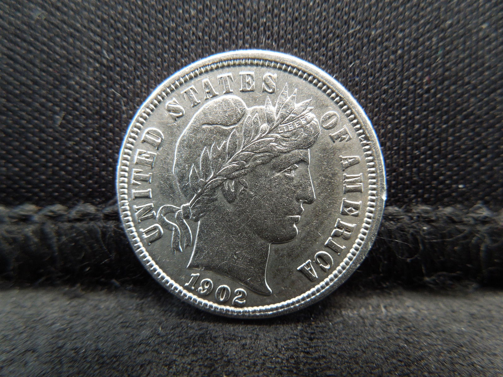 1902 Barber Dime Higher Grade (1 of 2)