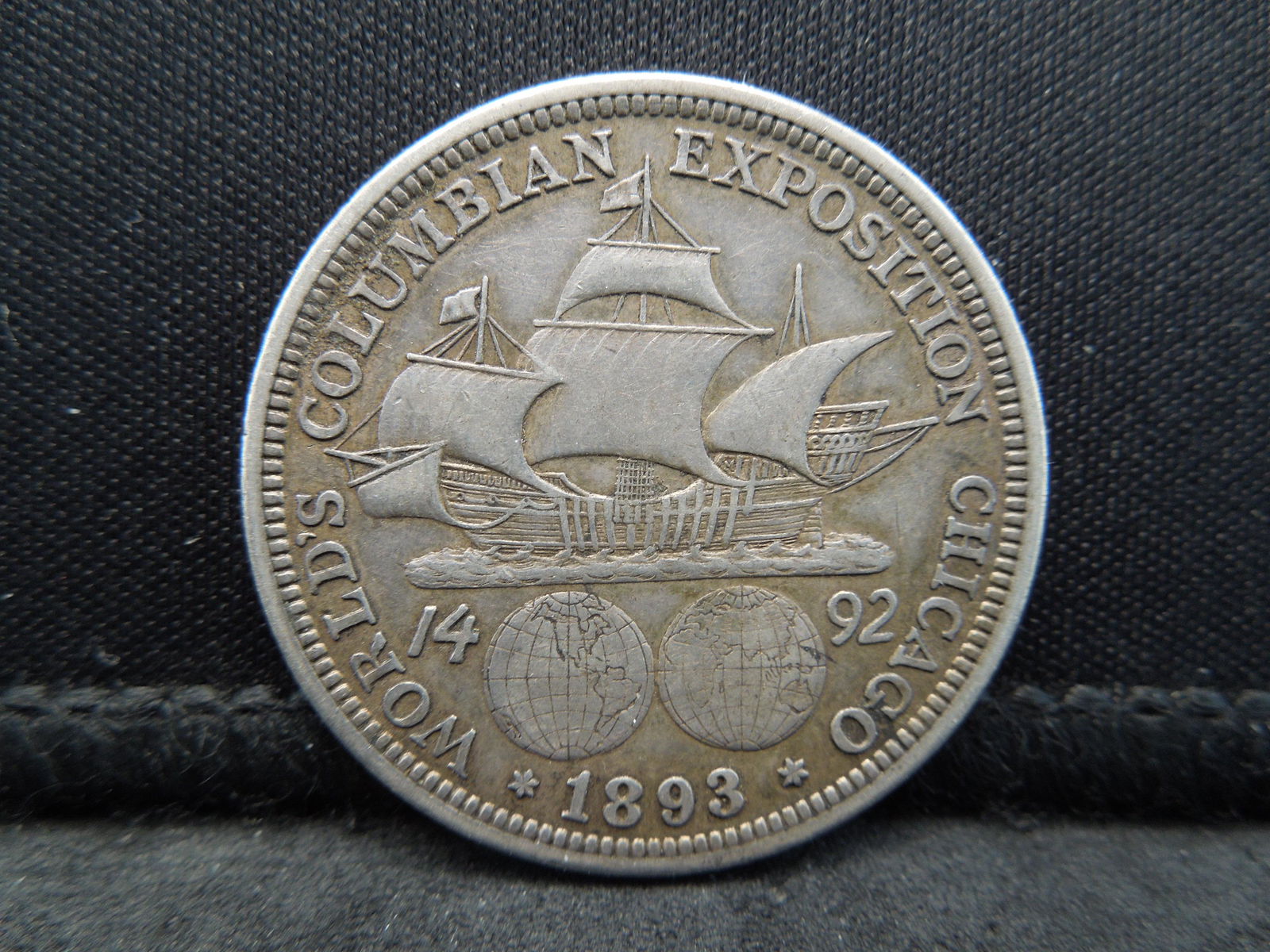 1893 Columbian Half Dollar Commem (1 of 2)