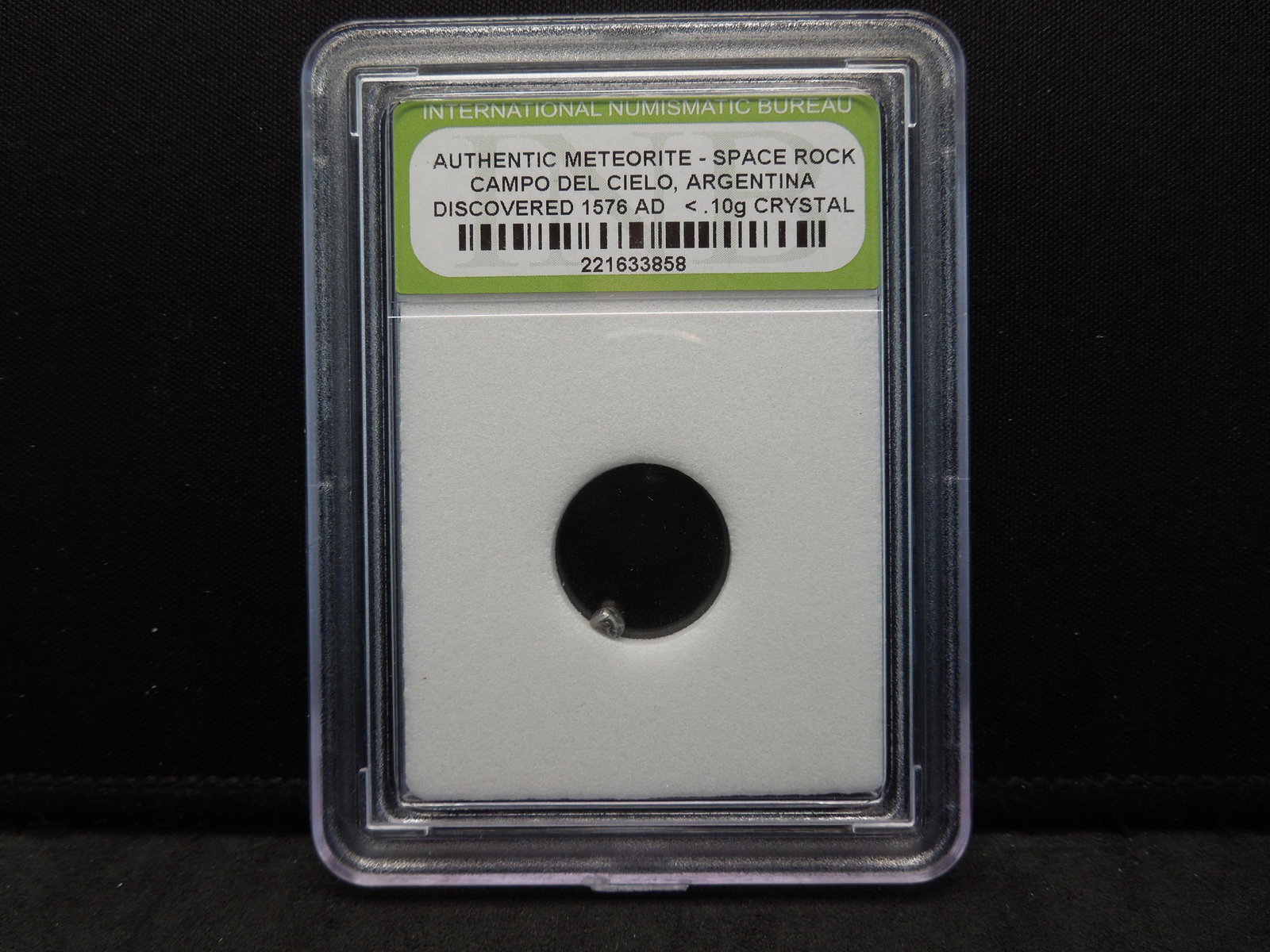 INB Authentic Meteorite Discovered 1576 AD: INB Authentic Meteorite Discovered 1576 AD