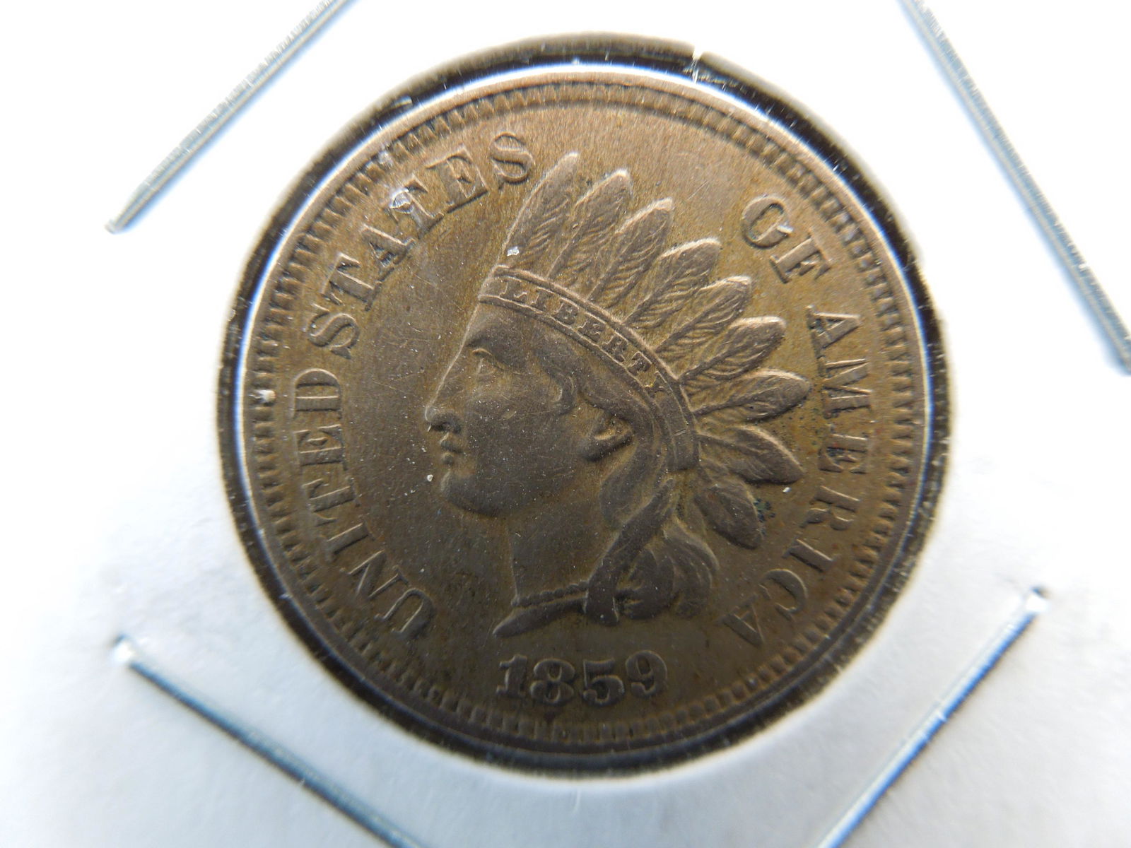 1859 Indian Head Cent Great Details (1 of 3)