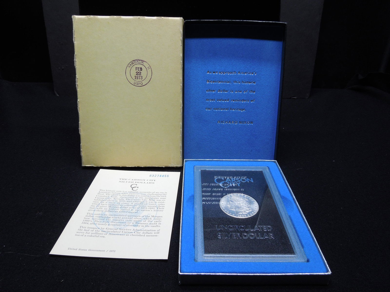 1883 CC Morgan Dollar GSA Uncirculated Nice (1 of 5)