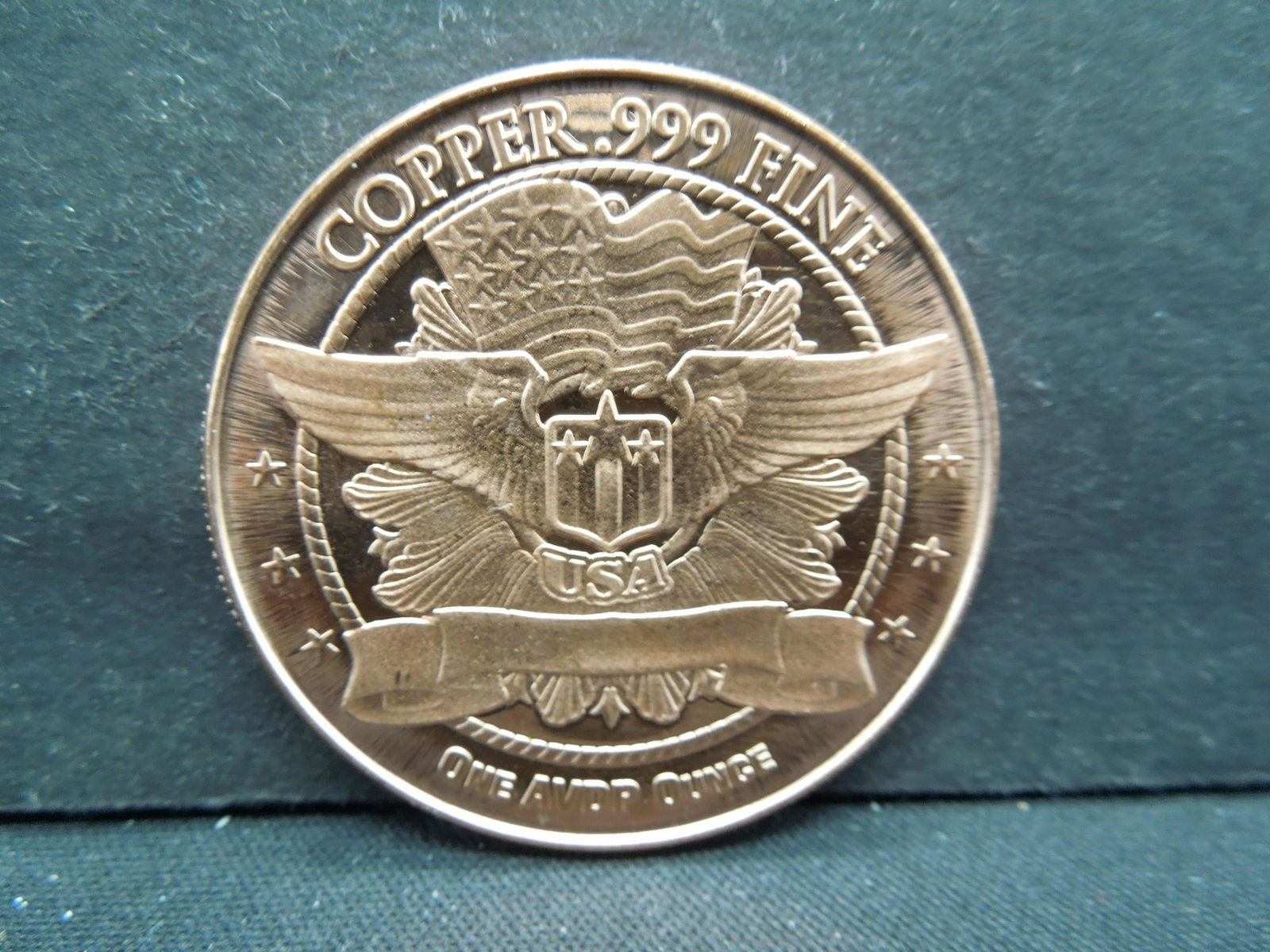 Copper Round .999 Buffalo (1 of 2)