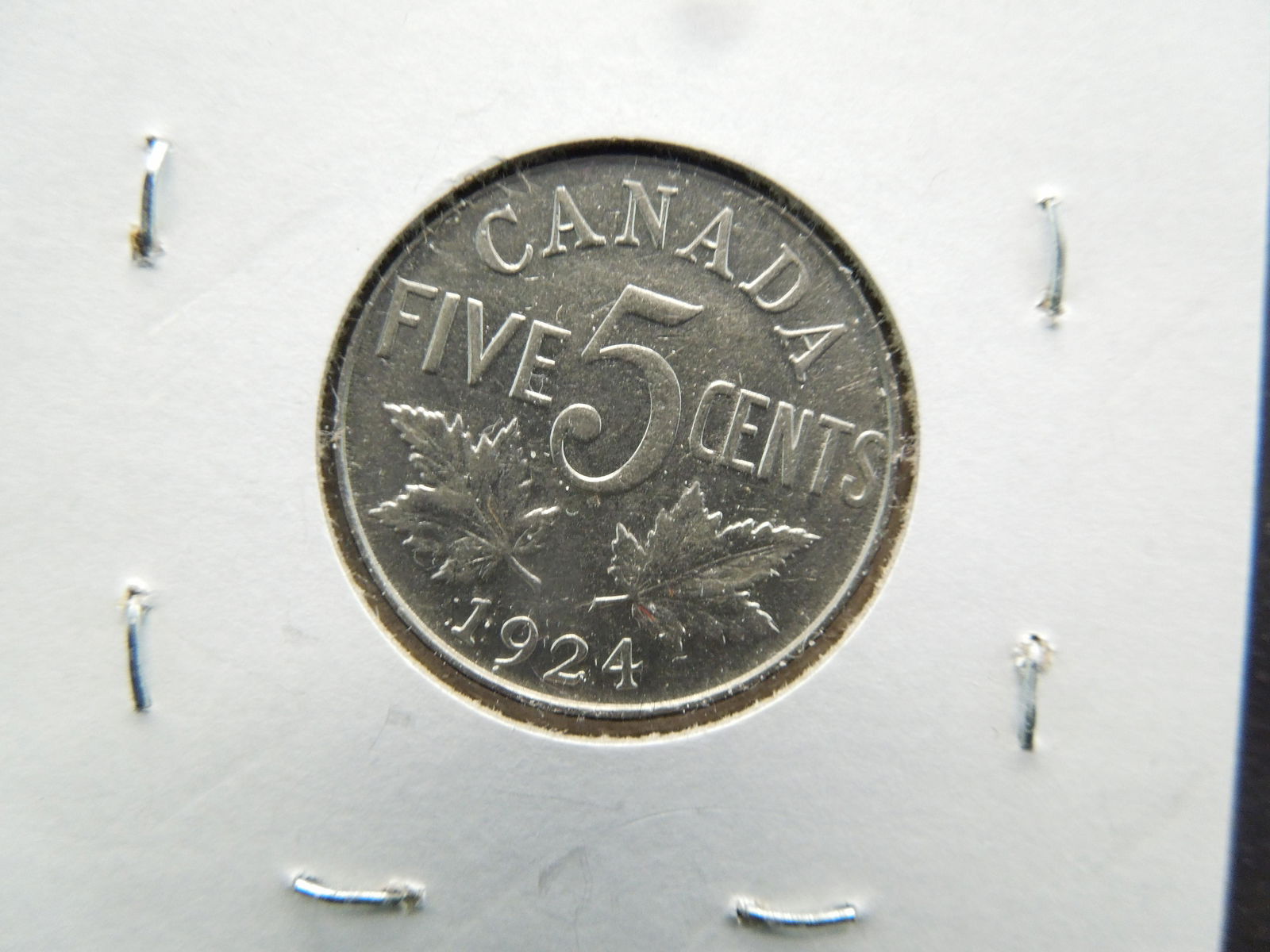 1924 Canada Five Cents (1 of 2)
