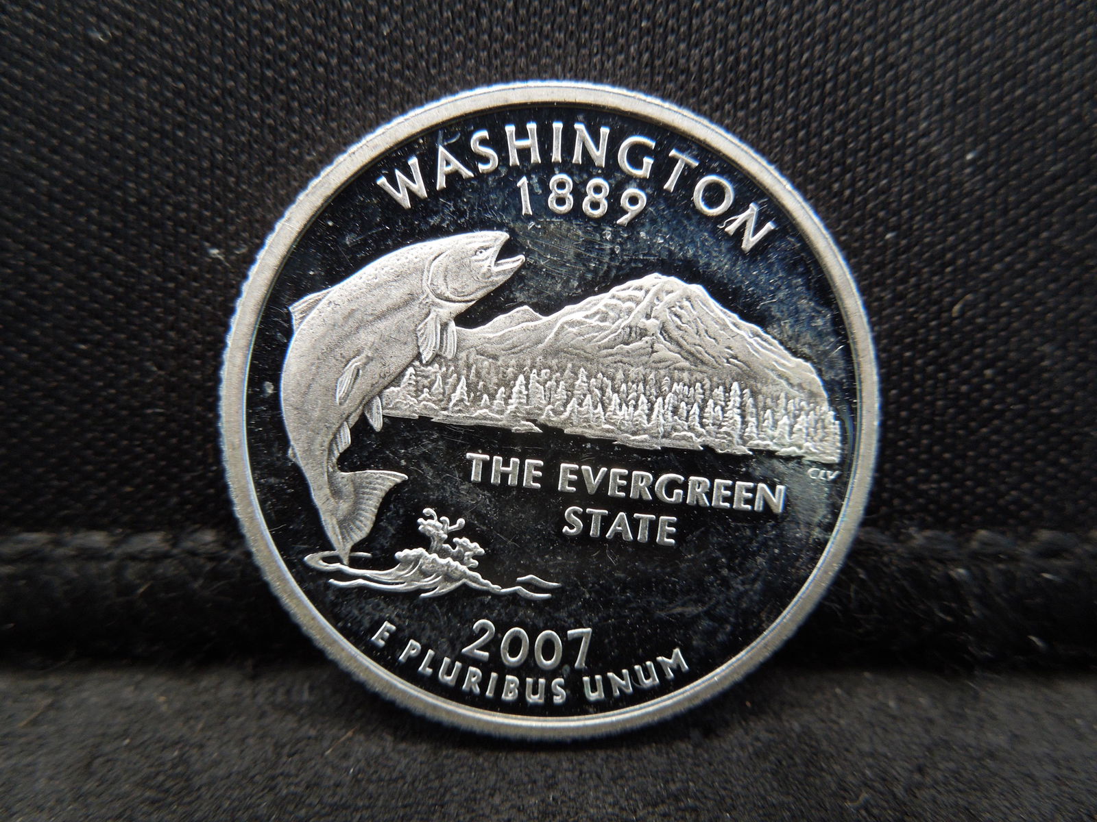 2007 S 90% Silver Washington Proof Quarter (1 of 2)