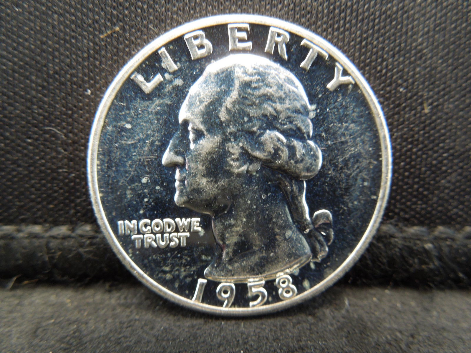 1958 Silver Proof Washington Quarter (1 of 2)