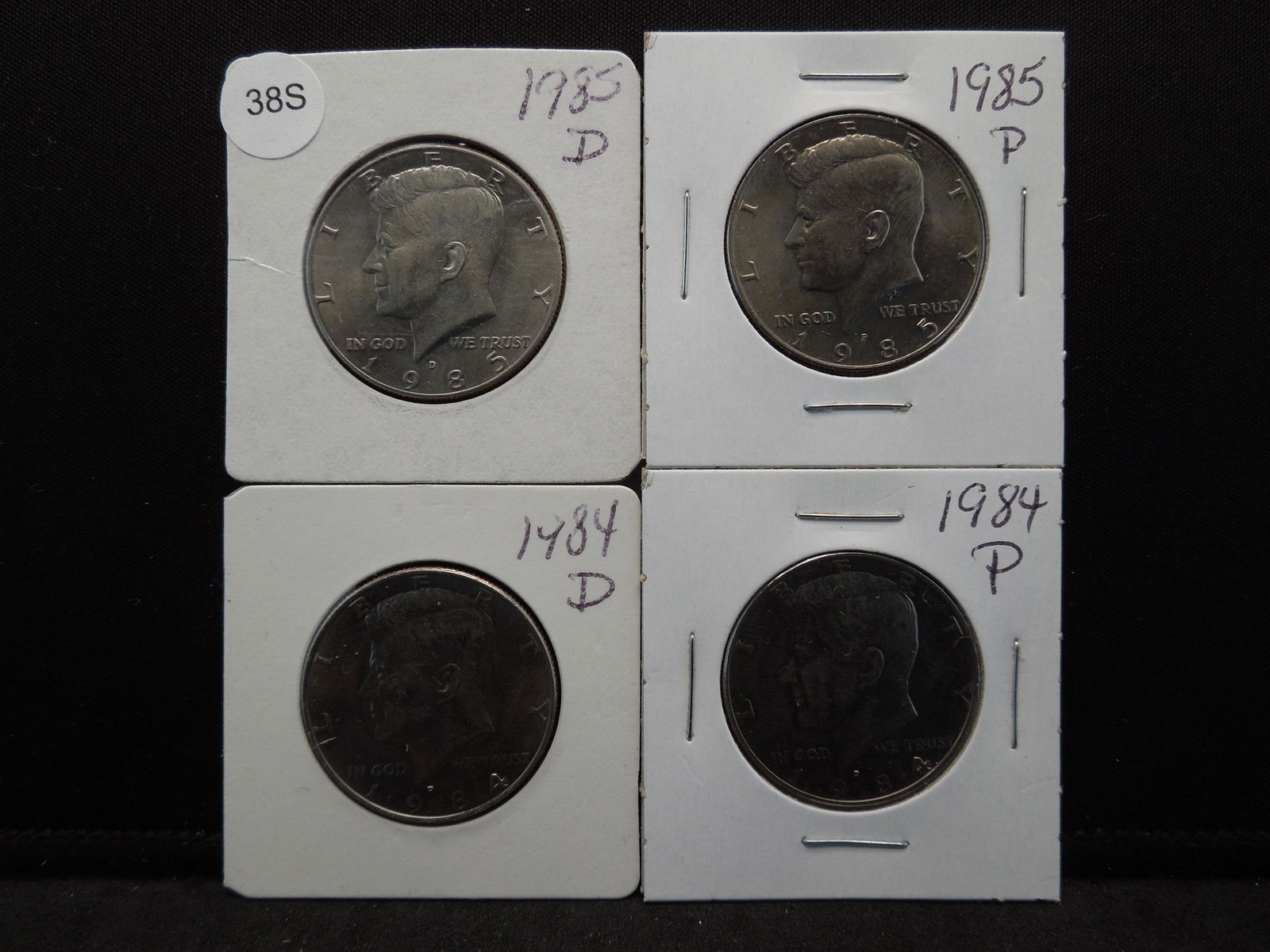 1984 PD, 85 PD Kennedy Half Dollars (1 of 5)