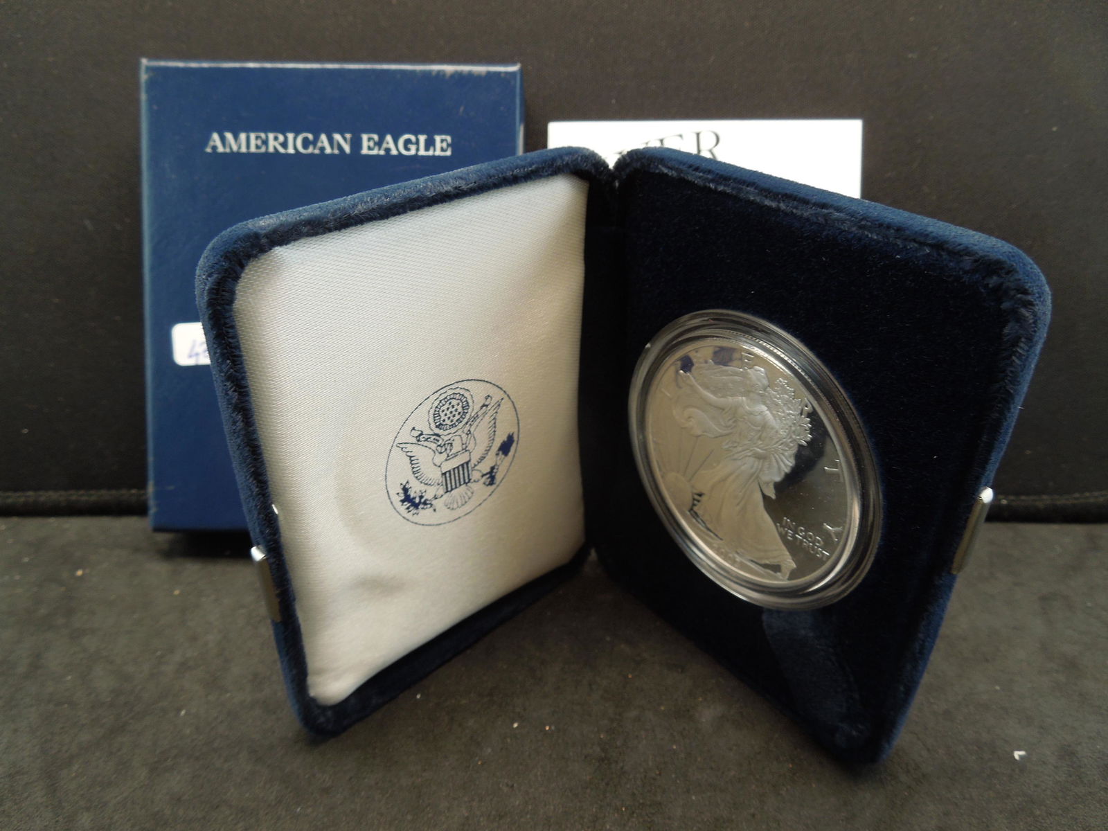 2003 W American Silver Eagle.  GEM Proof in government (1 of 4)
