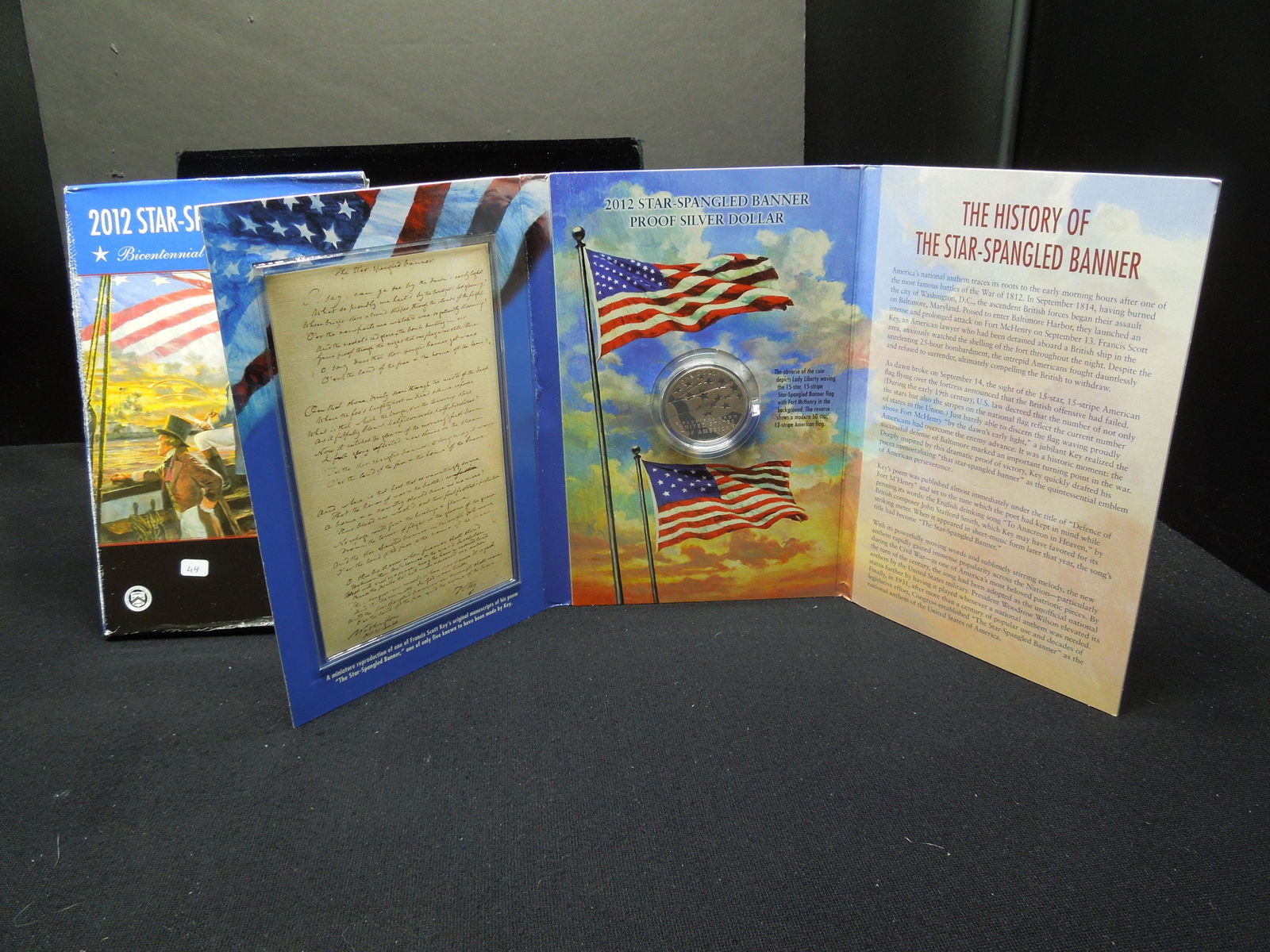 2012 P Star Spangled Banner Commemorative $1.  GEM (1 of 4)